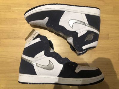 Nike Air Jordan 1 High OG CO.JP "White/Midnight Navy" (2020)(ブリーフケースなし)