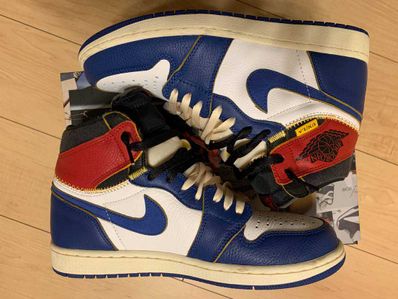Union × Nike Air Jordan 1 Retro High OG NRG "Storm Blue/Varsity Red"
