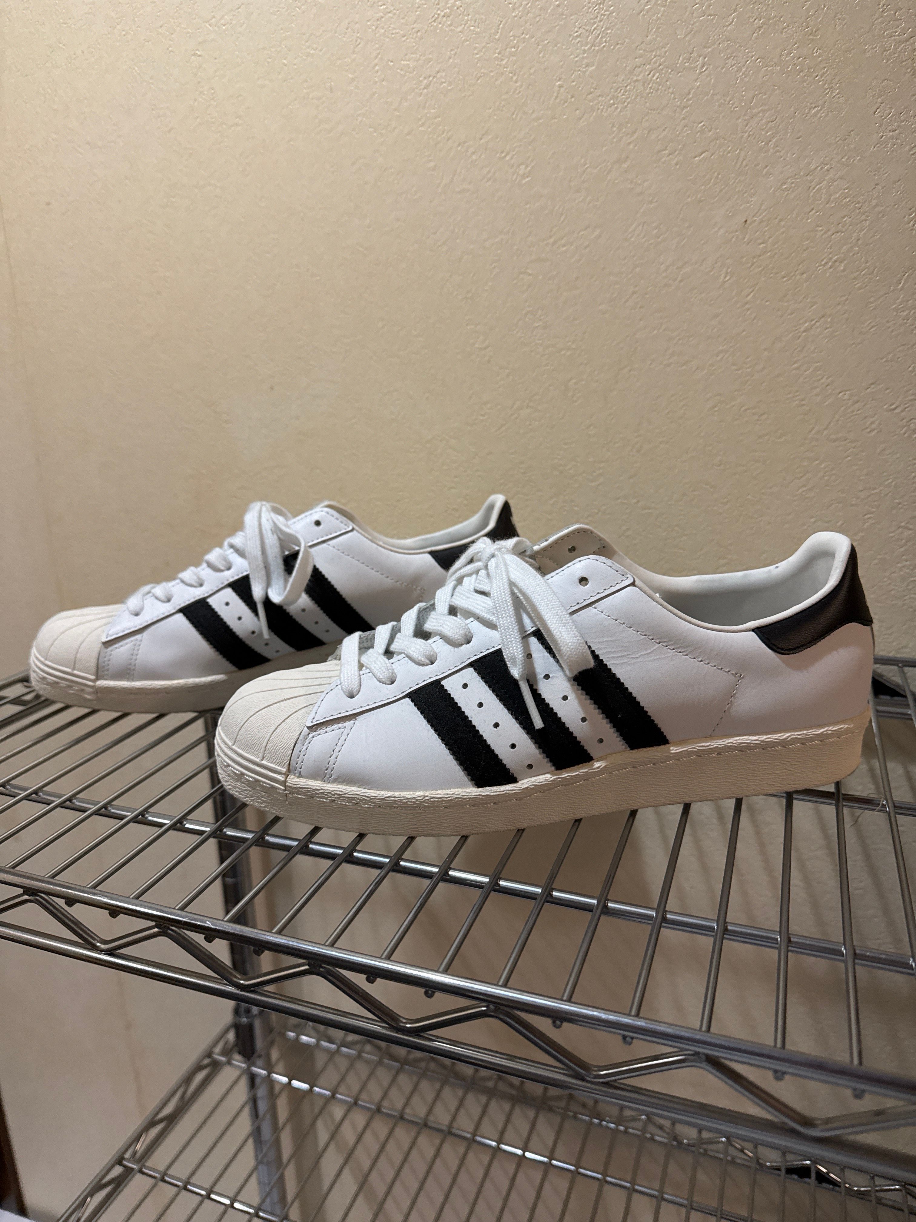 adidas Superstar 80s "White/Black"