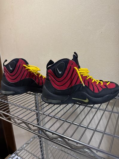 Nike Air Bakin "Black/Metallic Silver/Varsity Red/Orange Blaze" ソールスウッシュ:イエロー (2007/2009)
