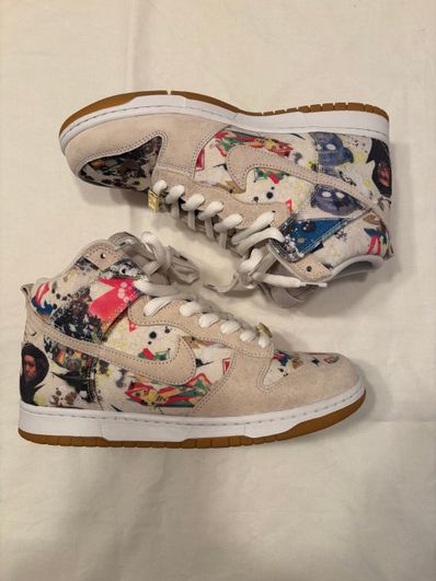 Supreme × Nike SB Dunk High "Rammellzee"