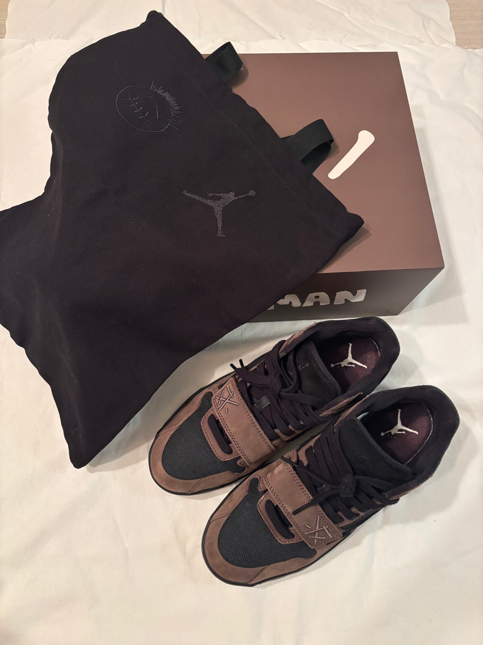 Travis Scott × Nike Jordan Jumpman Jack TR CJ1 T-Rexx "Black and Dark Mocha"