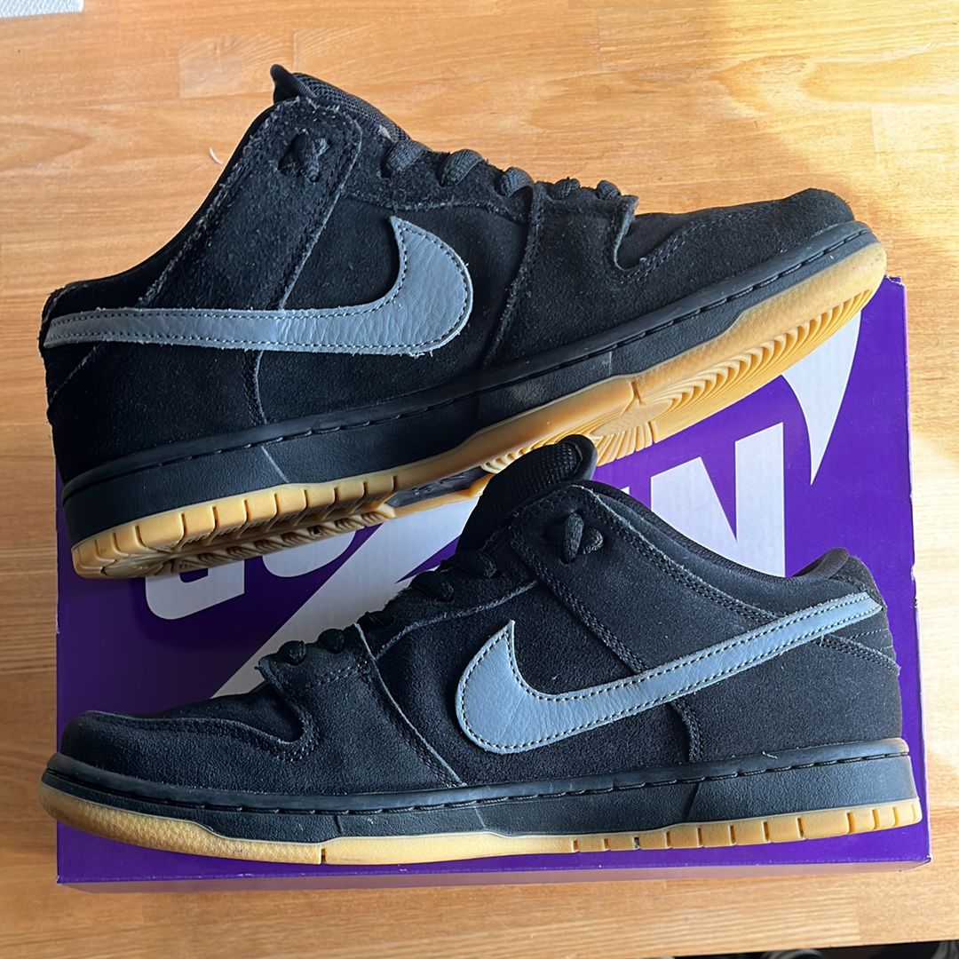 Nike SB Dunk Low Pro "Black/Fog"