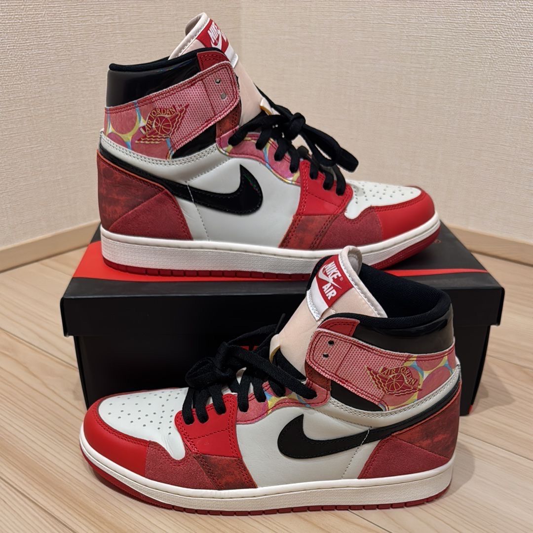 Spider-Man × Nike Air Jordan 1 Retro High OG SP "Spider-Man: Across the Spider-Verse/University Red"