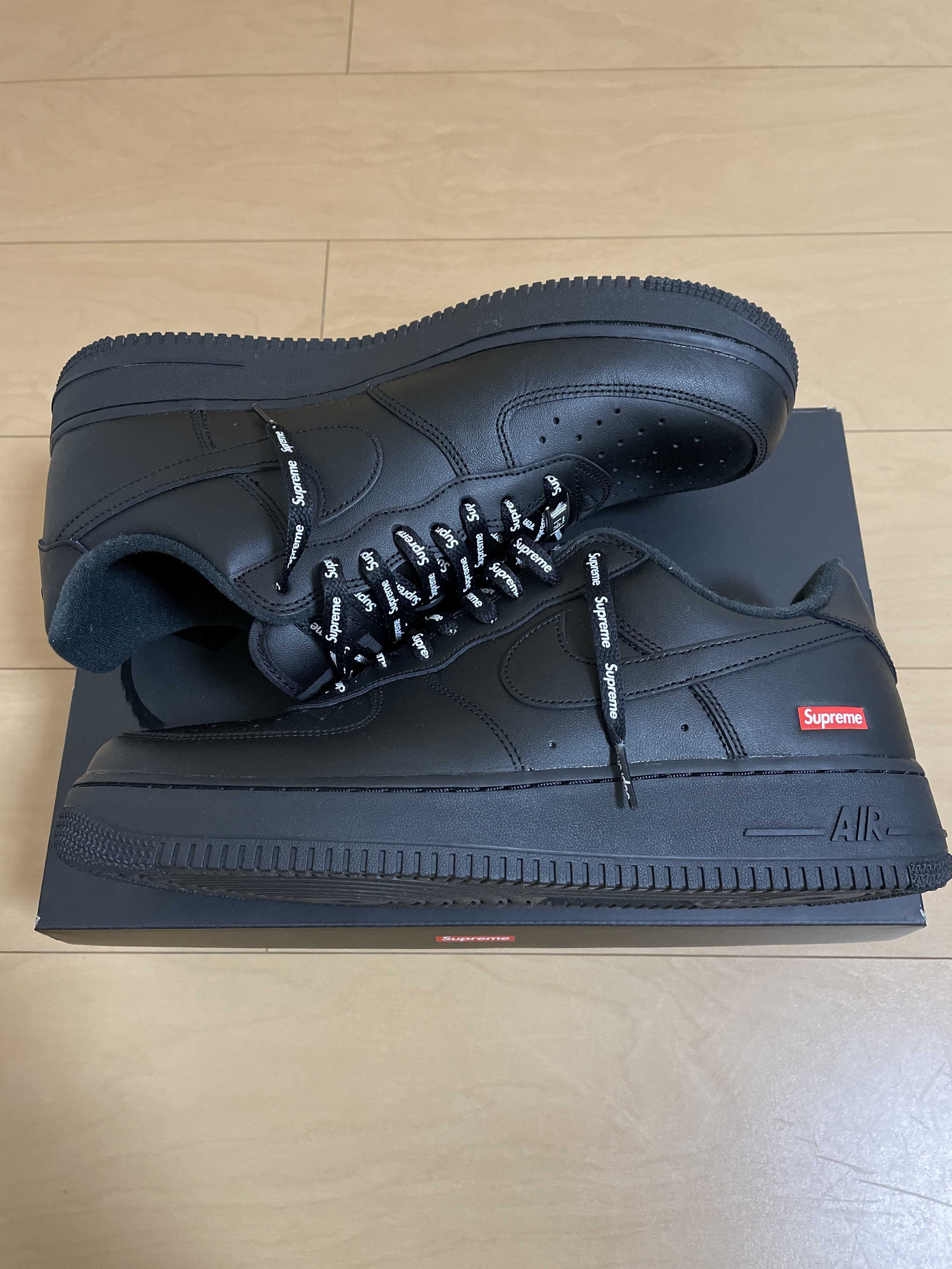 Supreme × Nike Air Force 1 Low "Black"