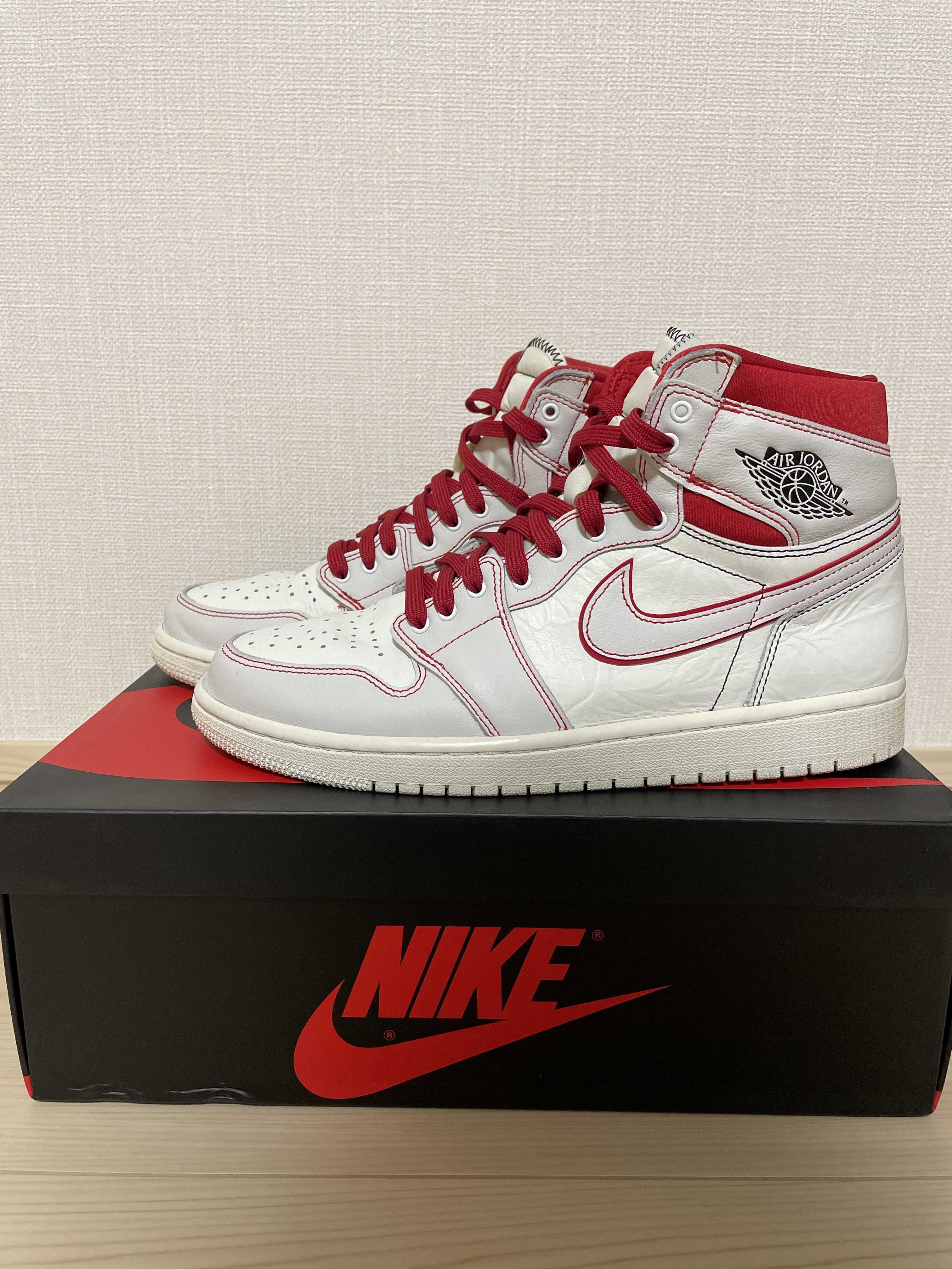 Nike Air Jordan 1 Retro High OG "Sail/University Red"     