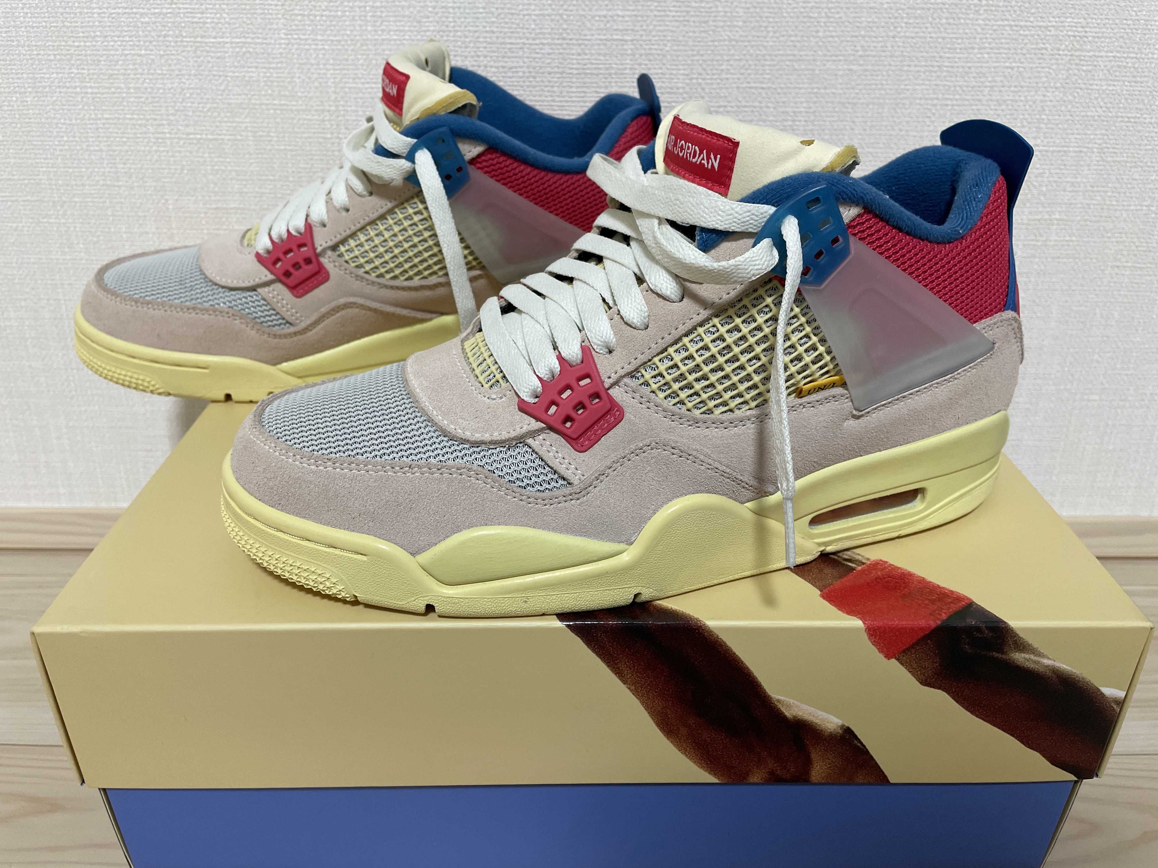 UNION × Nike Air Jordan 4 SP "Guava Ice/Light Fusion Red"