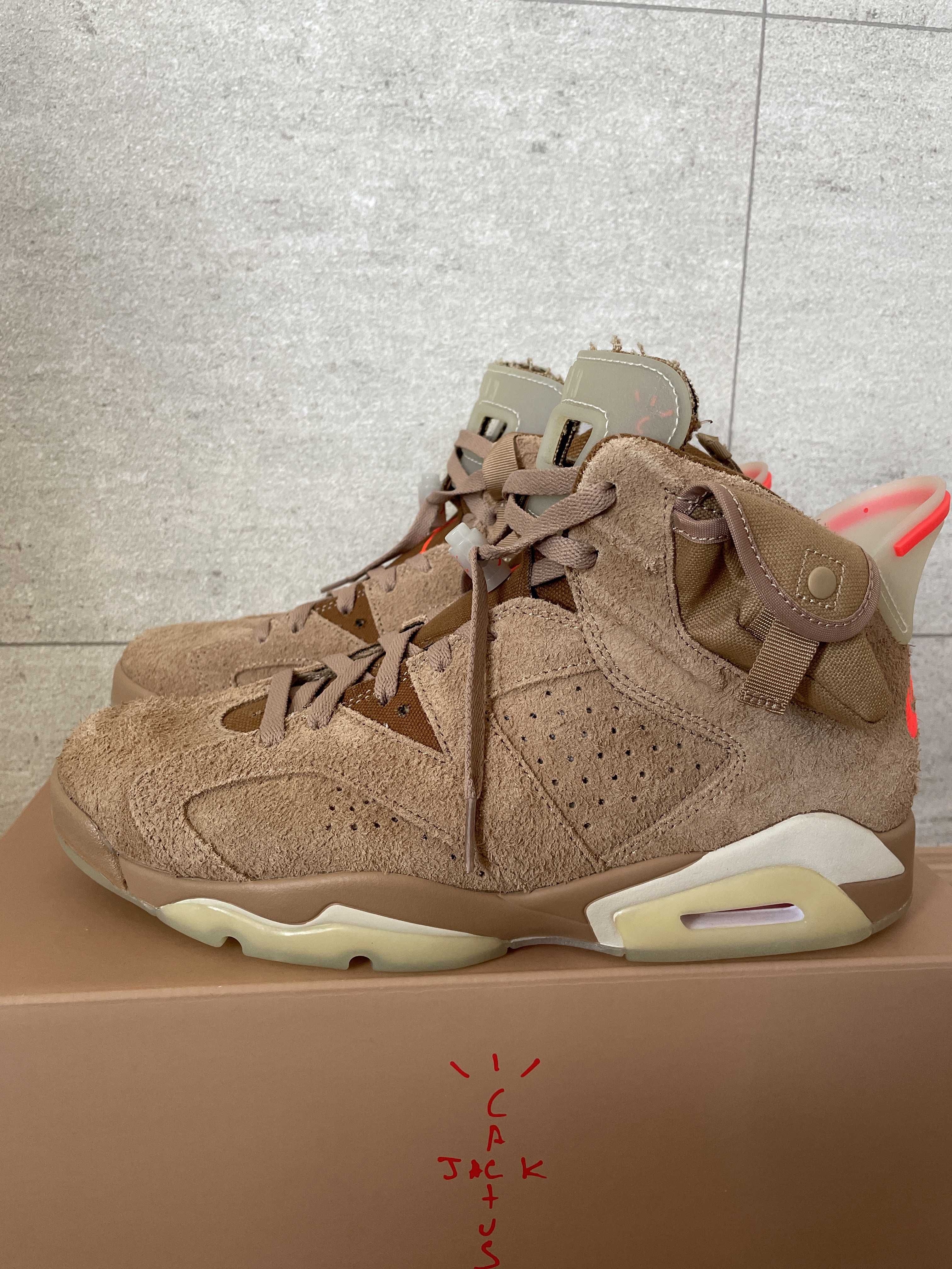 Travis Scott × Nike Air Jordan 6 "British Khaki"