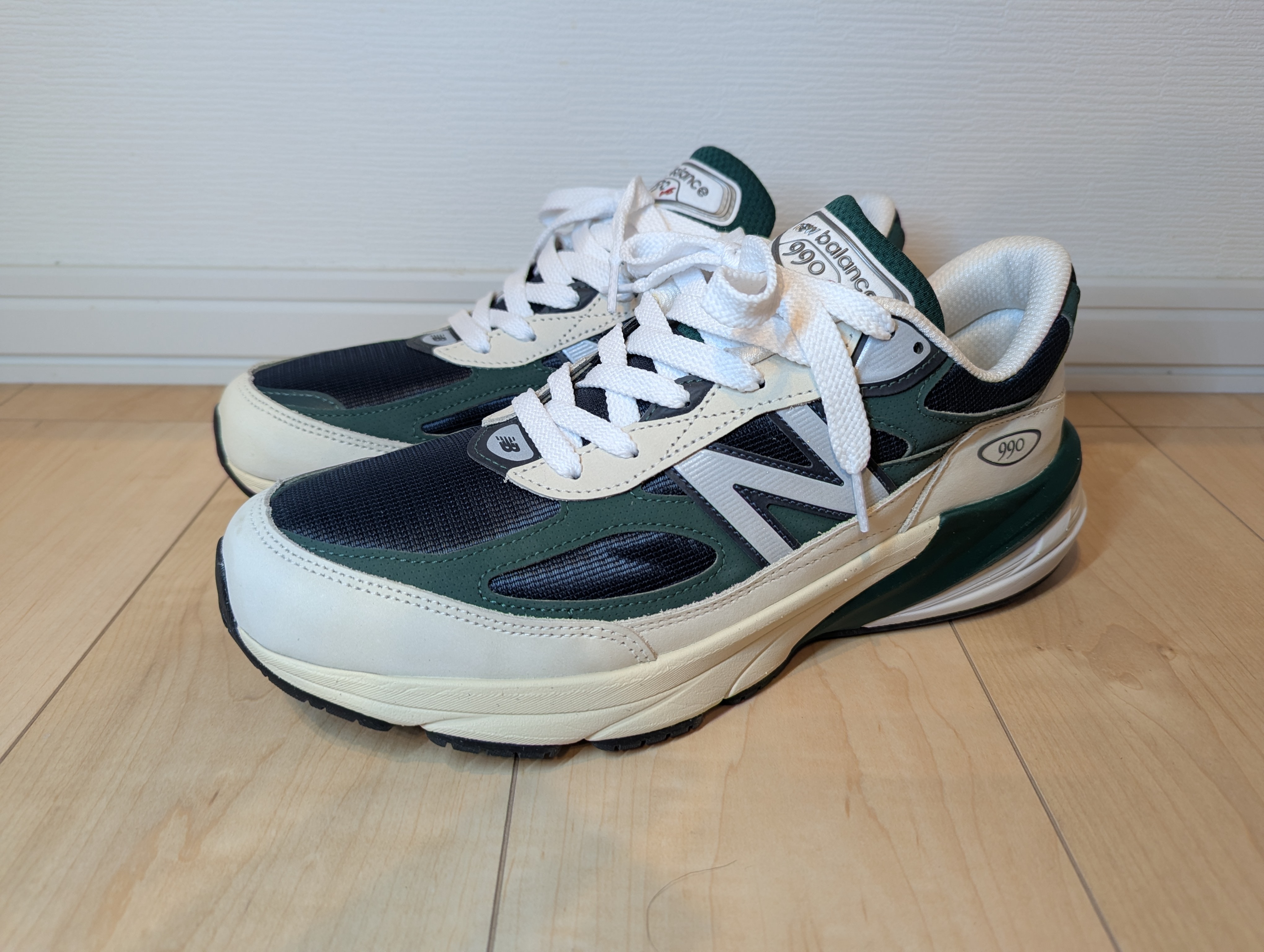 Shohei Ohtani × New Balance 990V6 "White/Marsh Green/Outerspace"