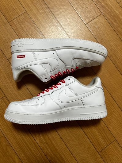 Supreme × Nike Air Force 1 Low "White"
