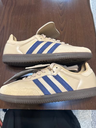 adidas Samba LT "Beige/Dark Blue/Gum" (BILLY'S Exclusive)