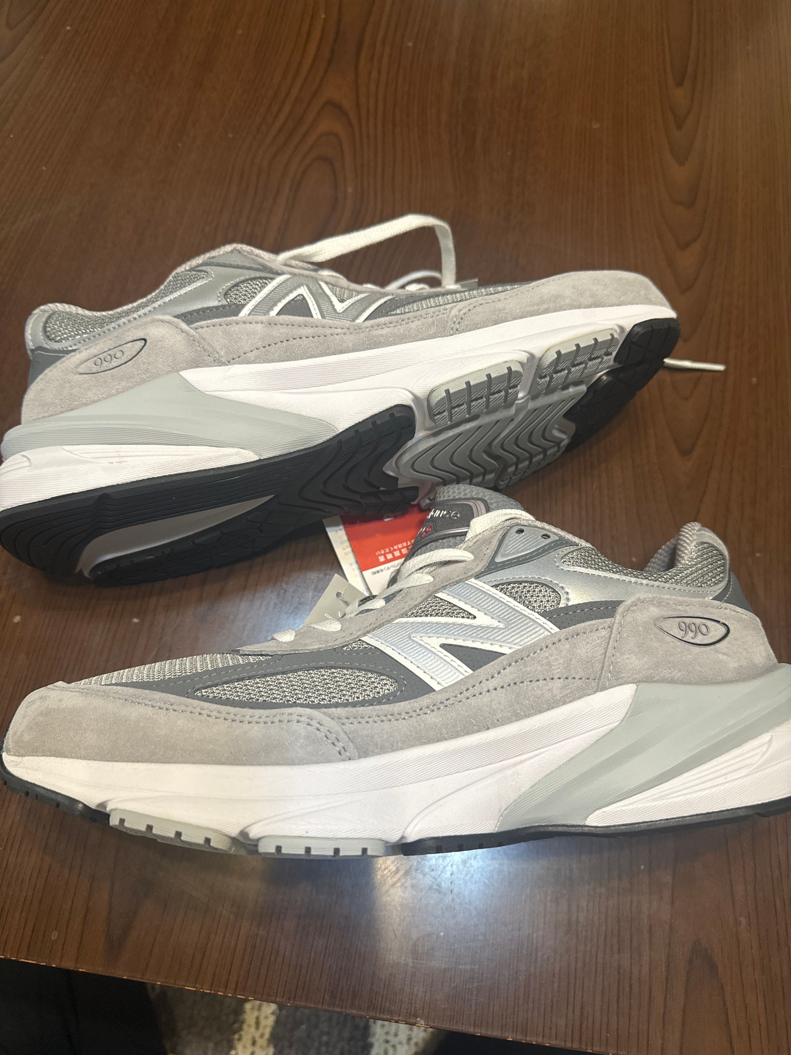 New Balance 990V6 "Gray" (Heel Logo NB)
