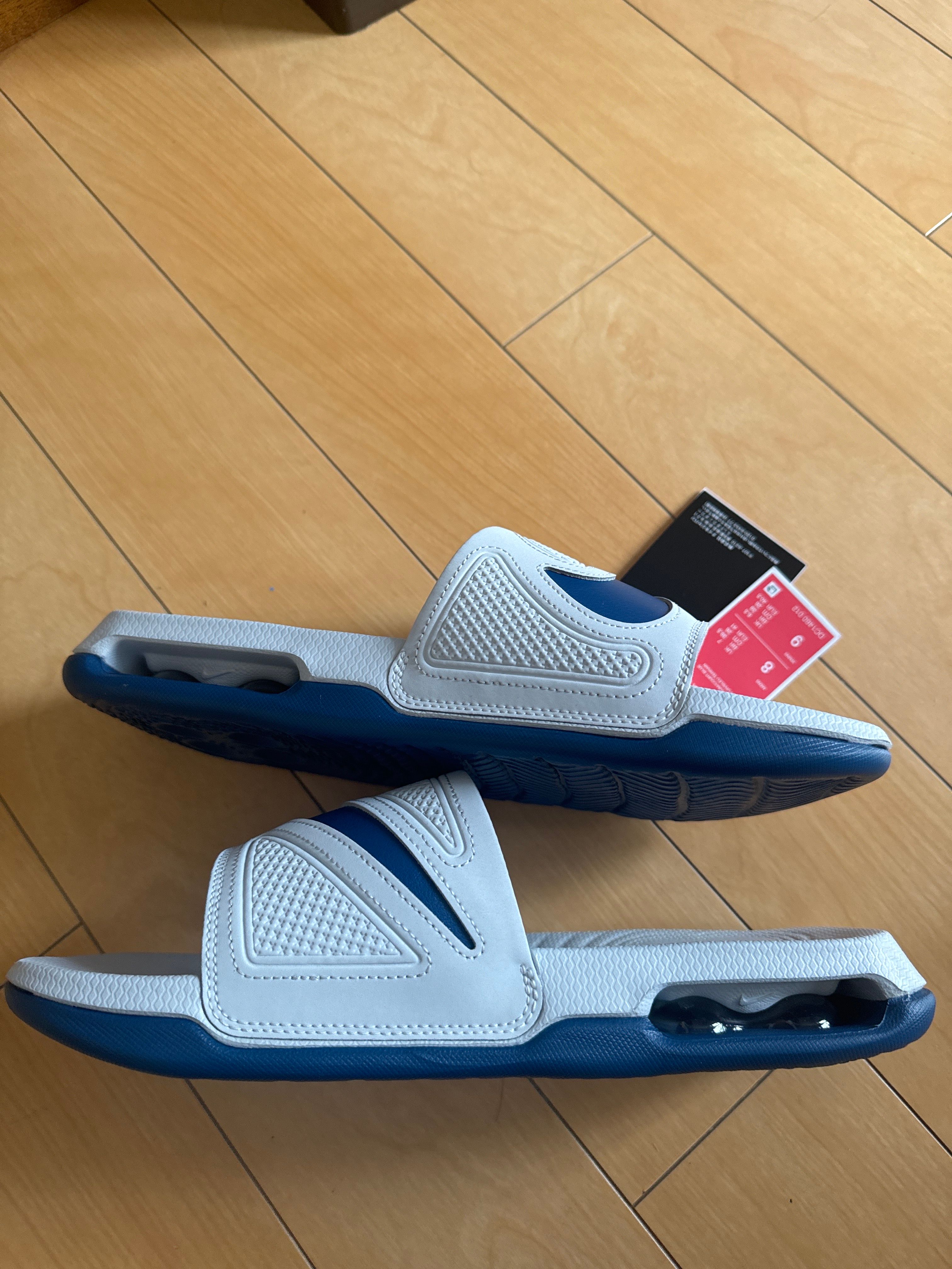 Nike Air Max Cirro Slide "Pure Platinum/Coat Blue"