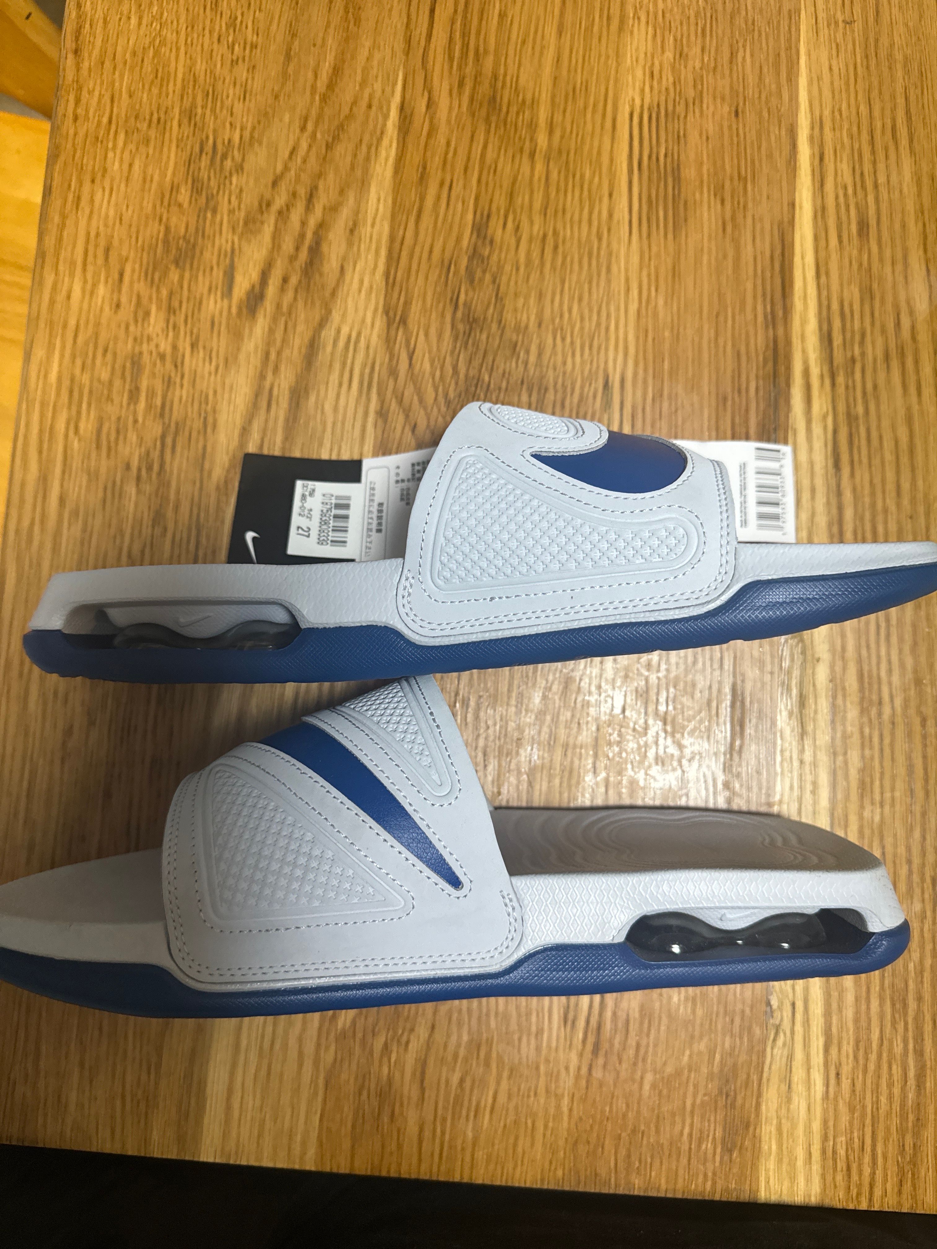Nike Air Max Cirro Slide "Pure Platinum/Coat Blue"