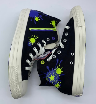 Splatoon3 × Converse All Star Z Hi "Black"