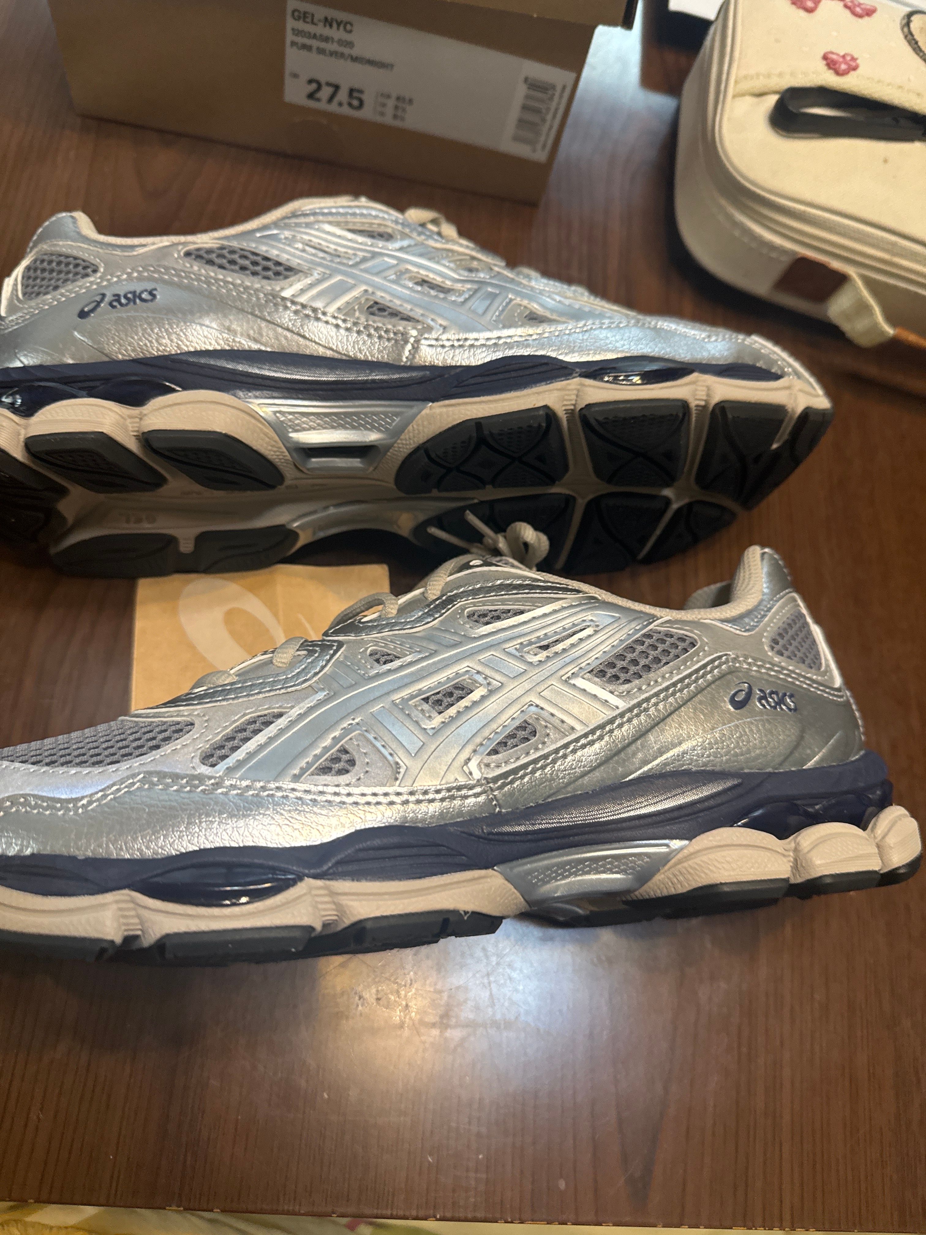 BILLY'S × Asics Gel-NYC "Pure Silver/Midnight"