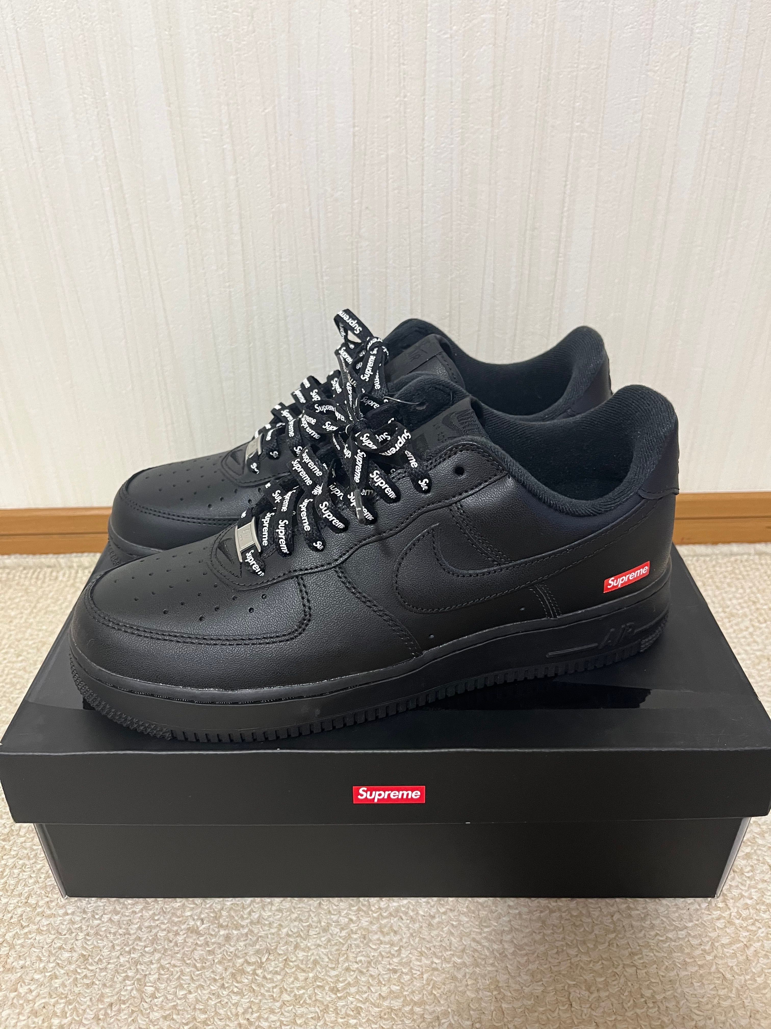 Supreme × Nike Air Force 1 Low "Black"