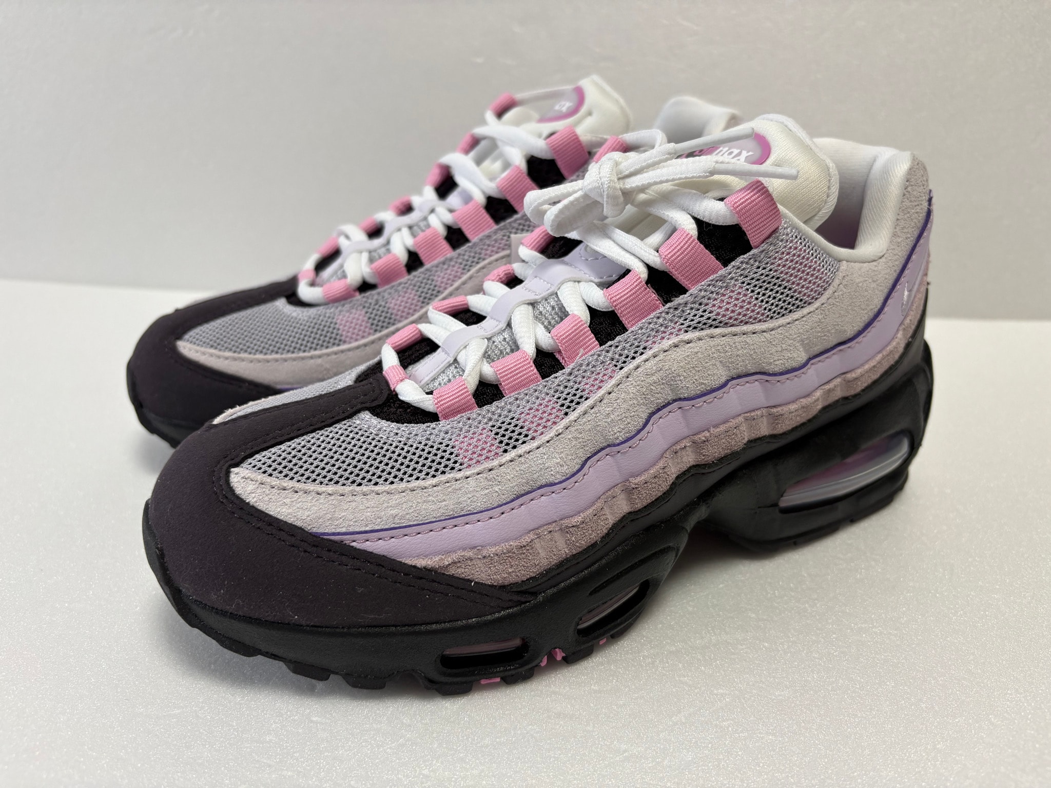 Nike Women's Air Max 95 Big Bubble "Burgundy Ash/Barely Grape"