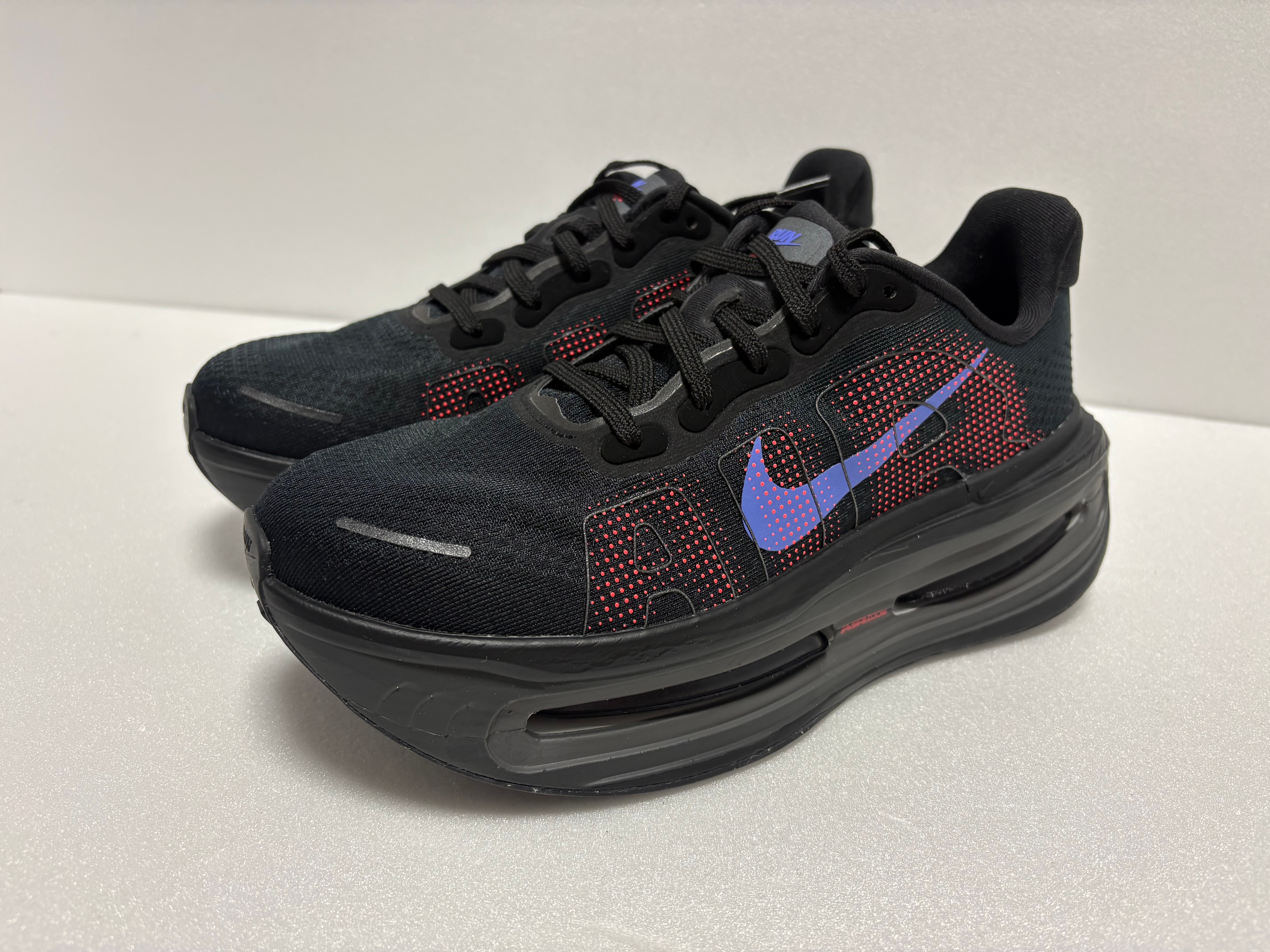 Nike Women's Vomero PRM "Black/Hot Lava/Sapphire"