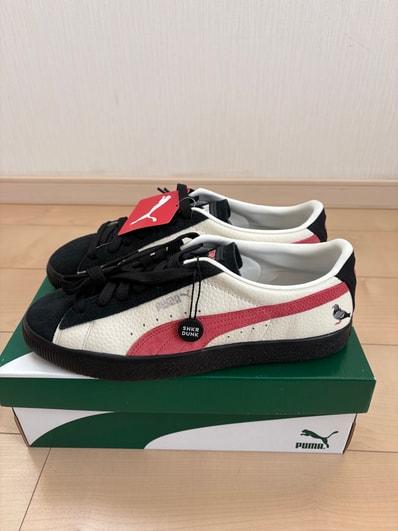 Staple × Atmos × Puma Suede "Beige/Black/Smoke Pink"