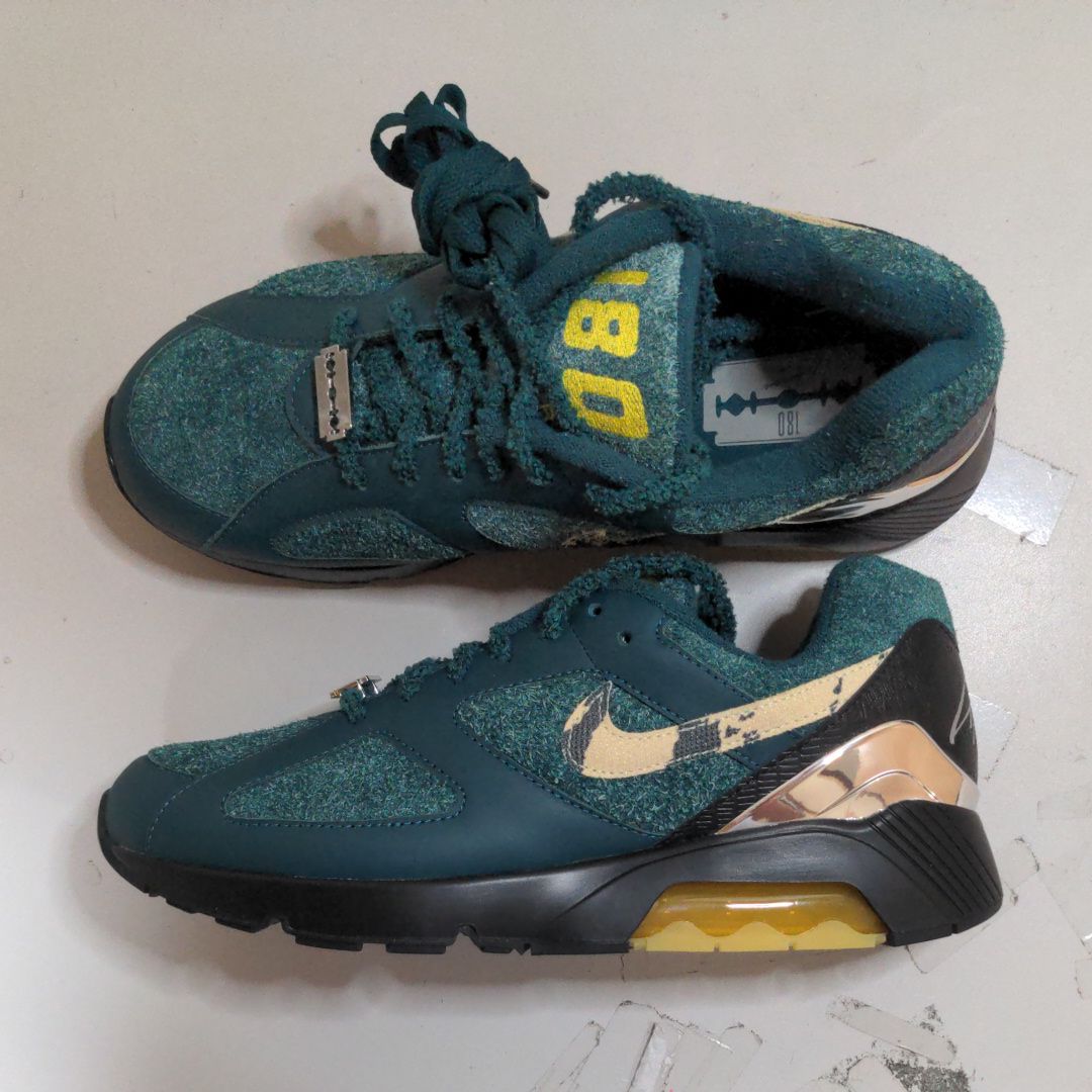 エプロンレコーズ × ナイキ エアマックス180 "ボルテックス"