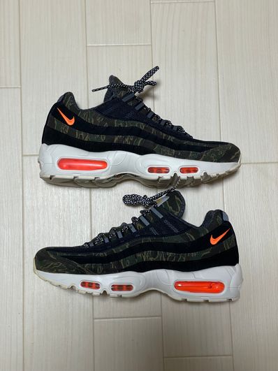 Carharte WIP × Nike Air Max 95 "Black/Sail/Total Orange"