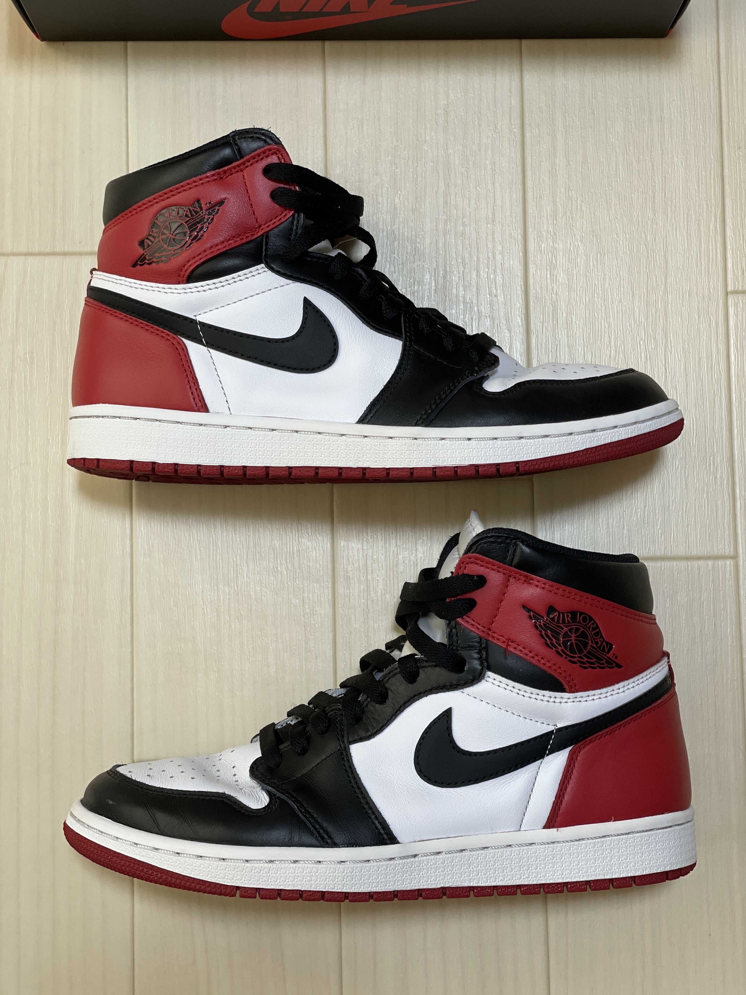 Nike Air Jordan 1 Retro High OG "Black Toe"(2016)