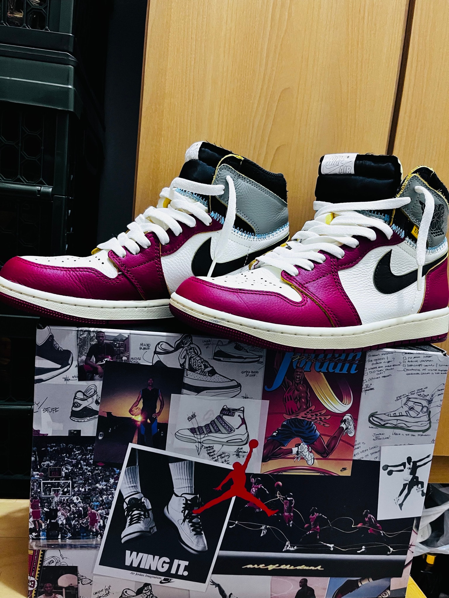 UNION × Nike Air Jordan 1 Retro High OG "Chicago/Shadow"