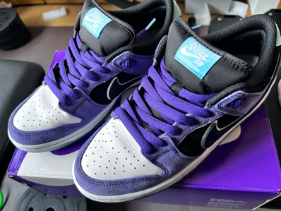 Hayley Wilson × Nike SB Dunk Low Pro "Black and Court Purple"