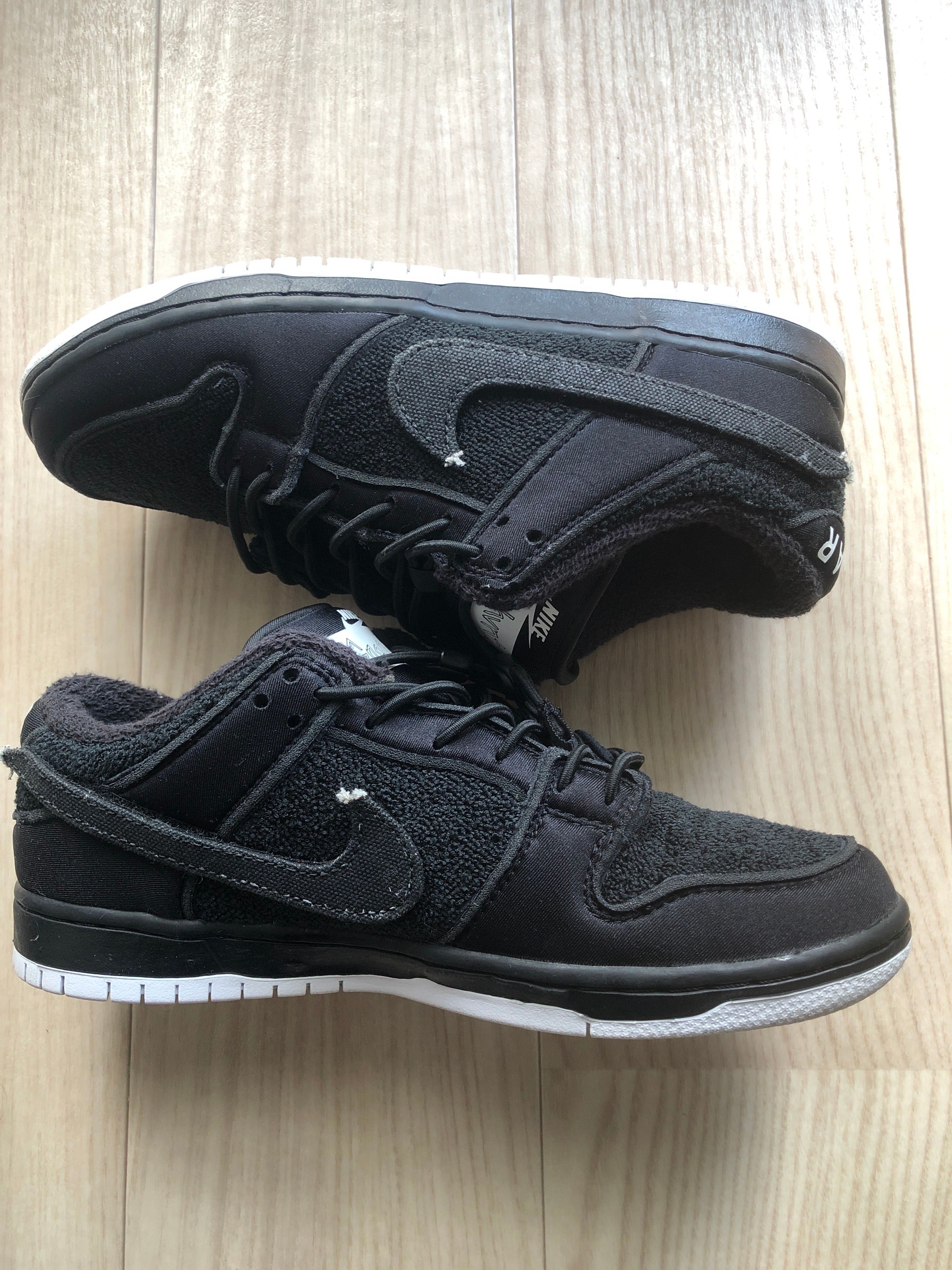 Gnarhunters × Nike SB Dunk Low "Black/White"