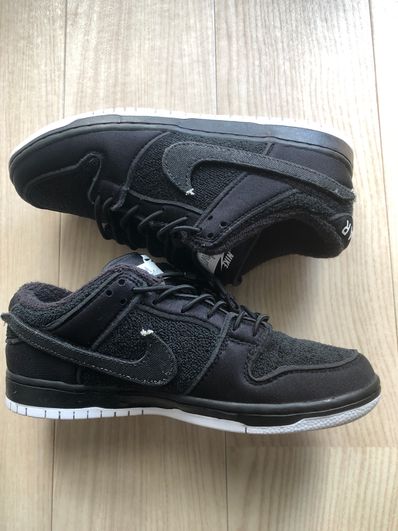 Gnarhunters × Nike SB Dunk Low "Black/White"