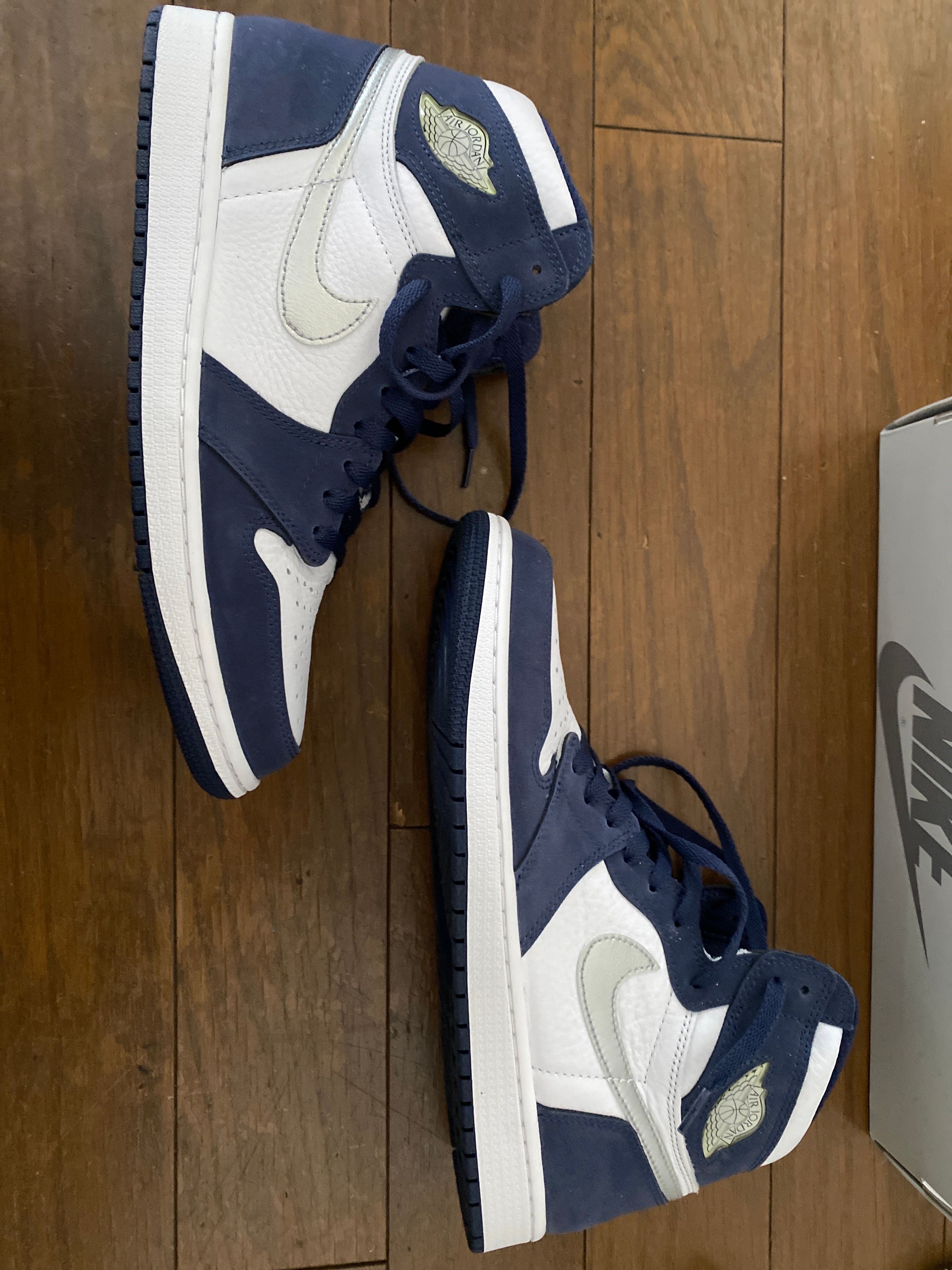 Nike Air Jordan 1 High OG CO.JP "White/Midnight Navy" (2020)(ブリーフケースなし)