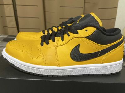 NIKE AIR JORDAN 1 LOW "UNIVERSITY GOLD"