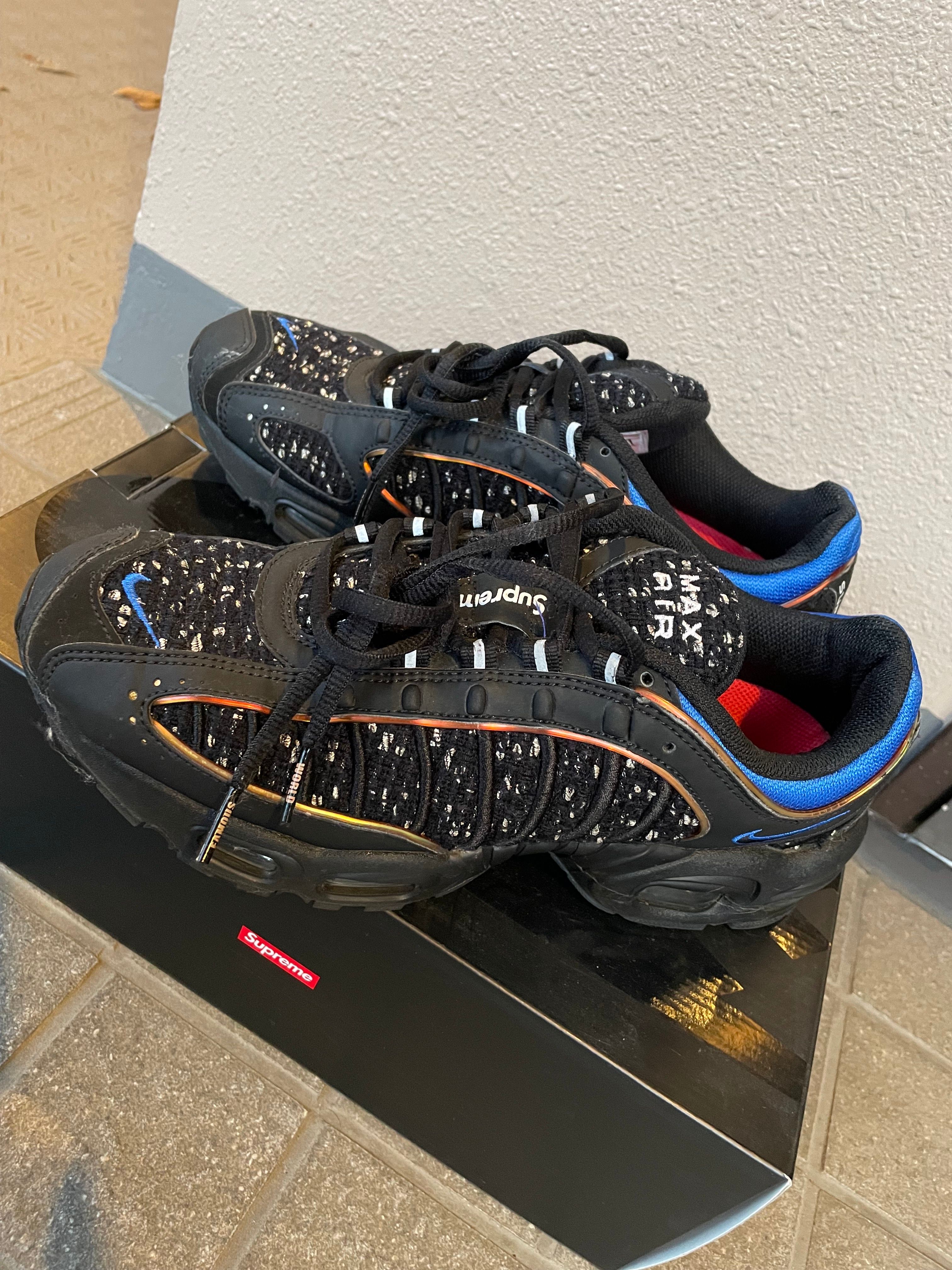 Supreme × Nike Air Max Tailwind 4 "Black"