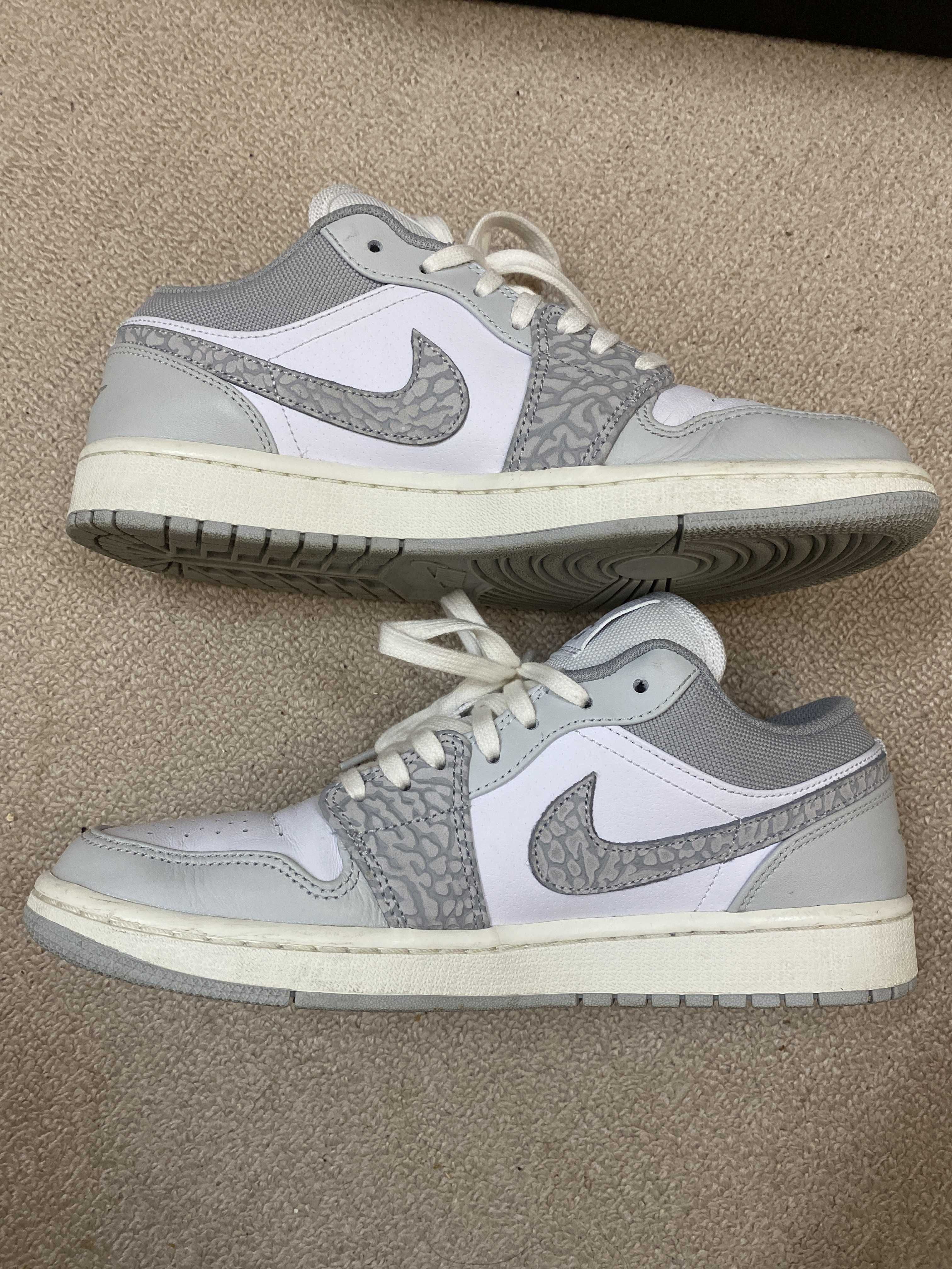 Nike Air Jordan 1 Low PRM "Elephant Print/Safari"