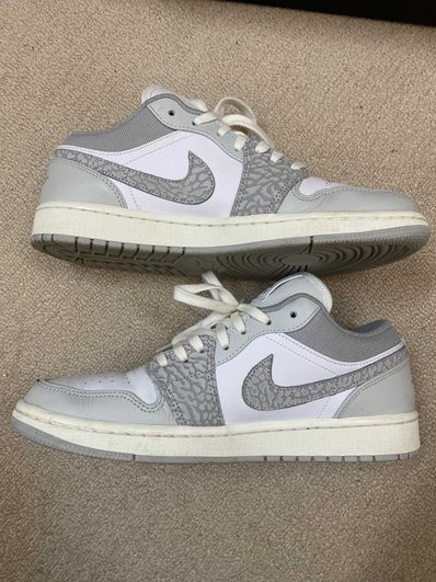 Nike Air Jordan 1 Low PRM "Elephant Print/Safari"