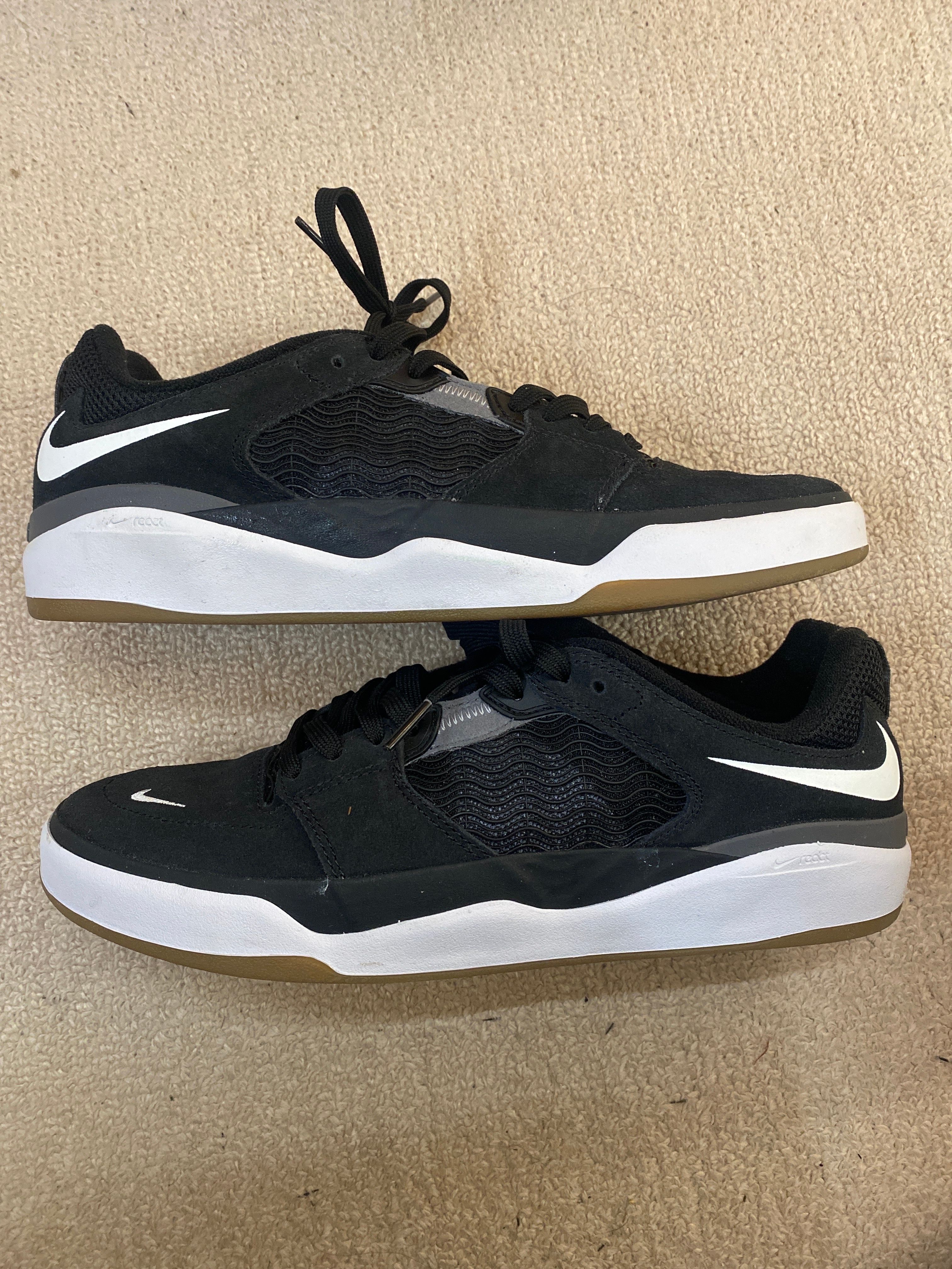 Ishod Wair × Nike SB "Black/White/Dark Grey"