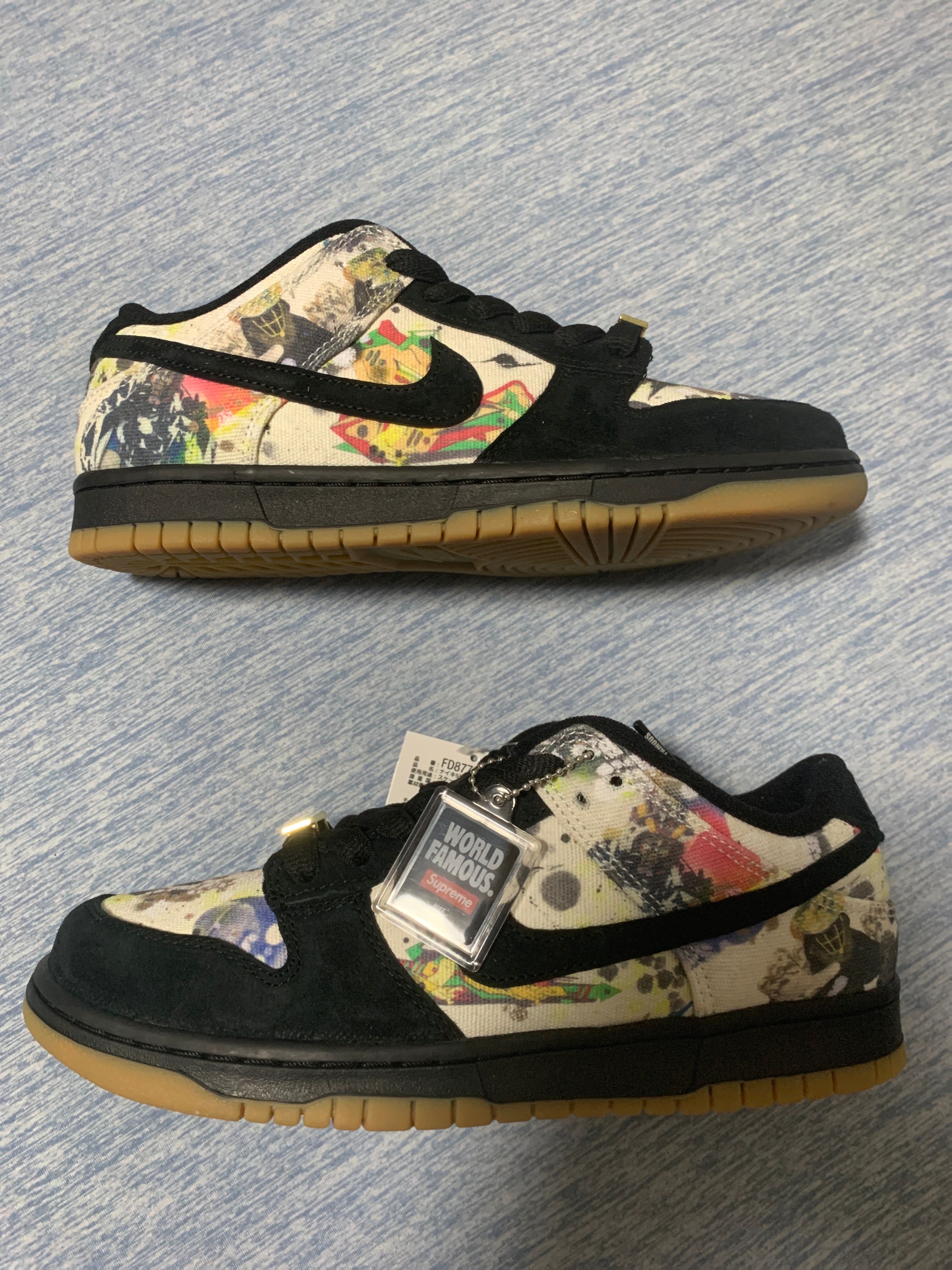 Supreme × Nike SB Dunk Low "Rammellzee"