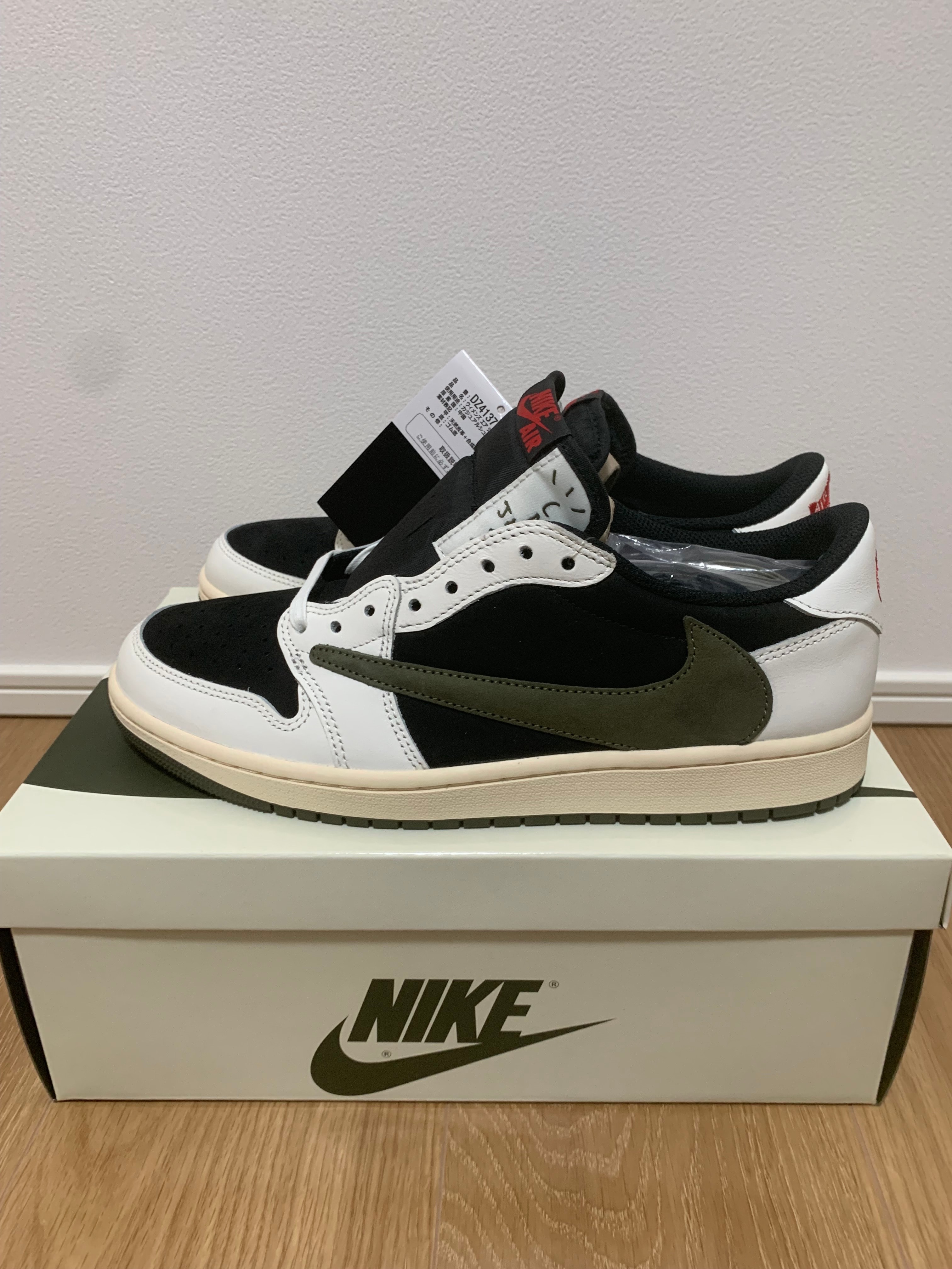 Travis Scott × Nike Women's Air Jordan 1 Low OG "Medium Olive"