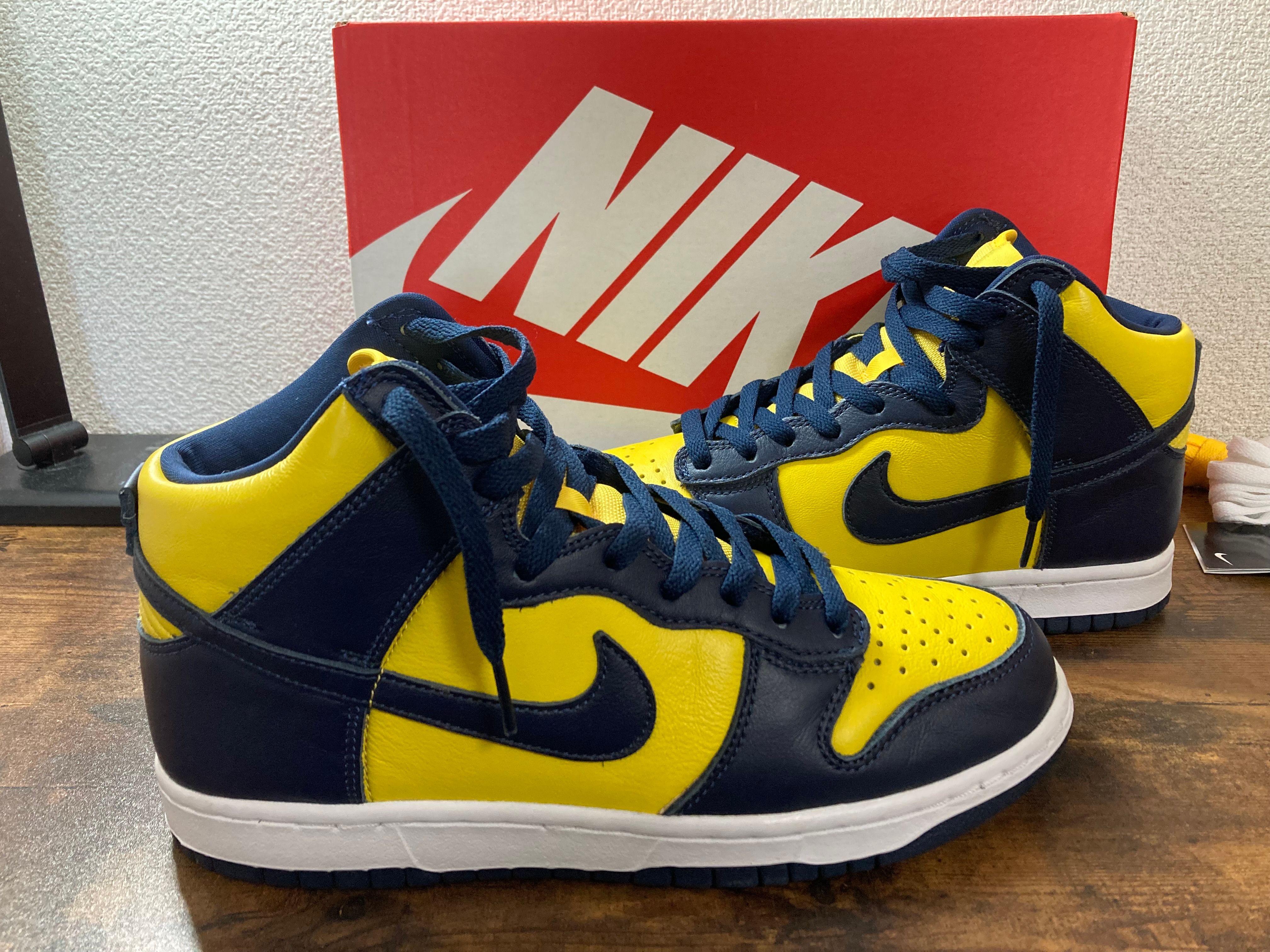 Nike Dunk High "Michigan"