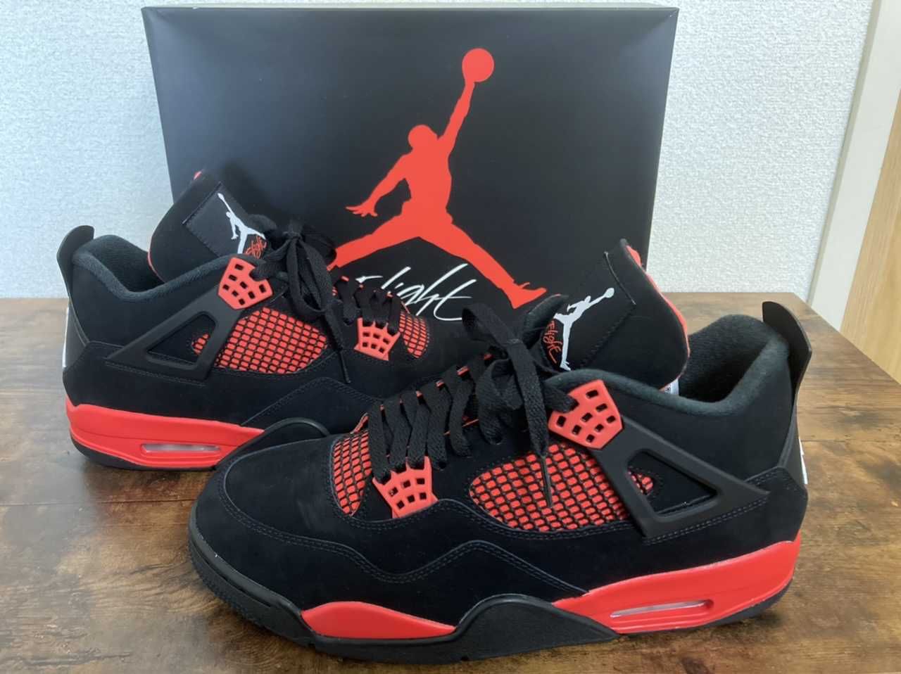 Nike Air Jordan 4 "Red Thunder/Crimson"