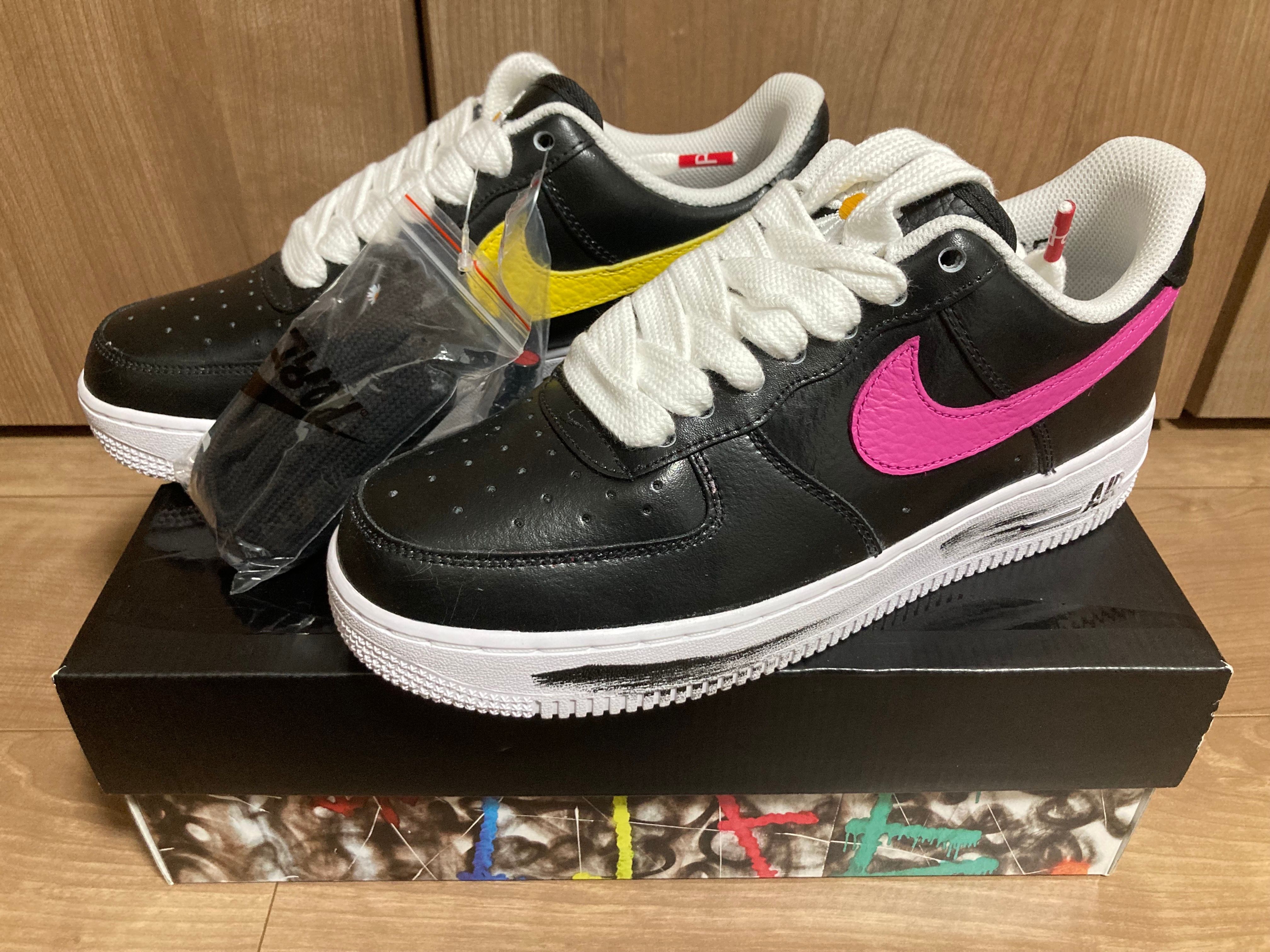 PEACEMINUSONE × Nike Air Force 1 Low '07 Para-Noise 3.0 "Black and Multi-Color" / G-DRAGON