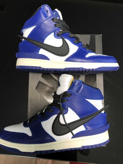 AMBUSH × NIKE DUNK HIGH "DEEP ROYAL"