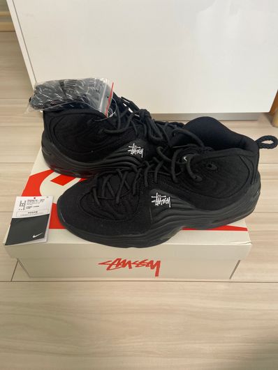 Stussy × Nike Air Penny 2 "Black"