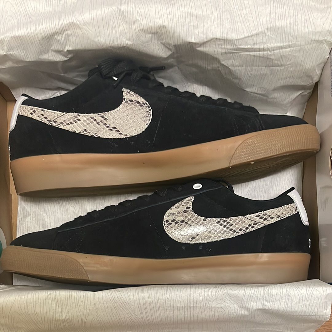 Wacko Maria × Nike SB Blazer Low "Black"