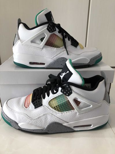NIKE Women's AIR JORDAN 4 "LUCID GREEN"