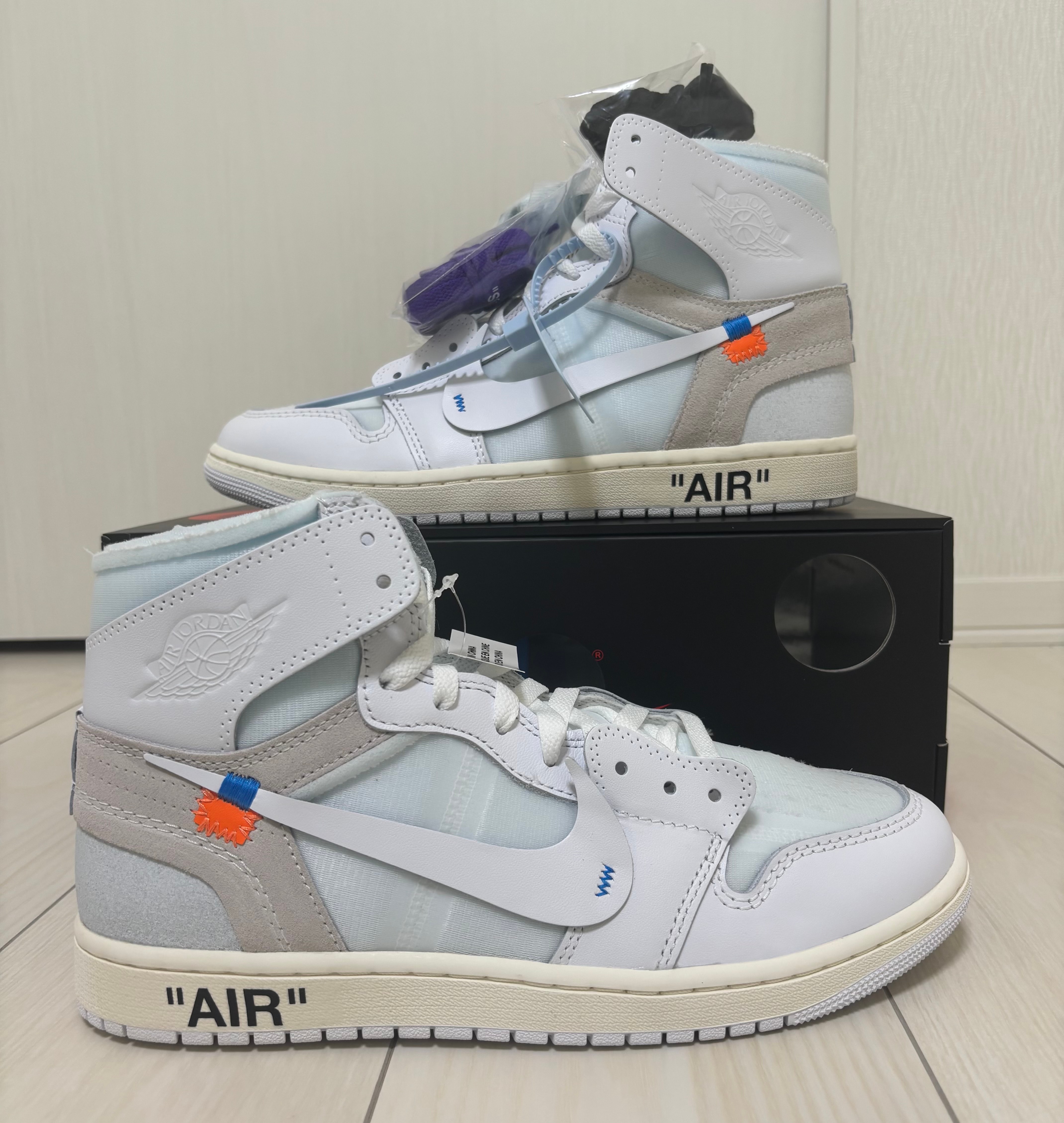 Virgil Abloh Archive (V.A.A.) × Nike Air Jordan 1 Retro High OG "Alaska"