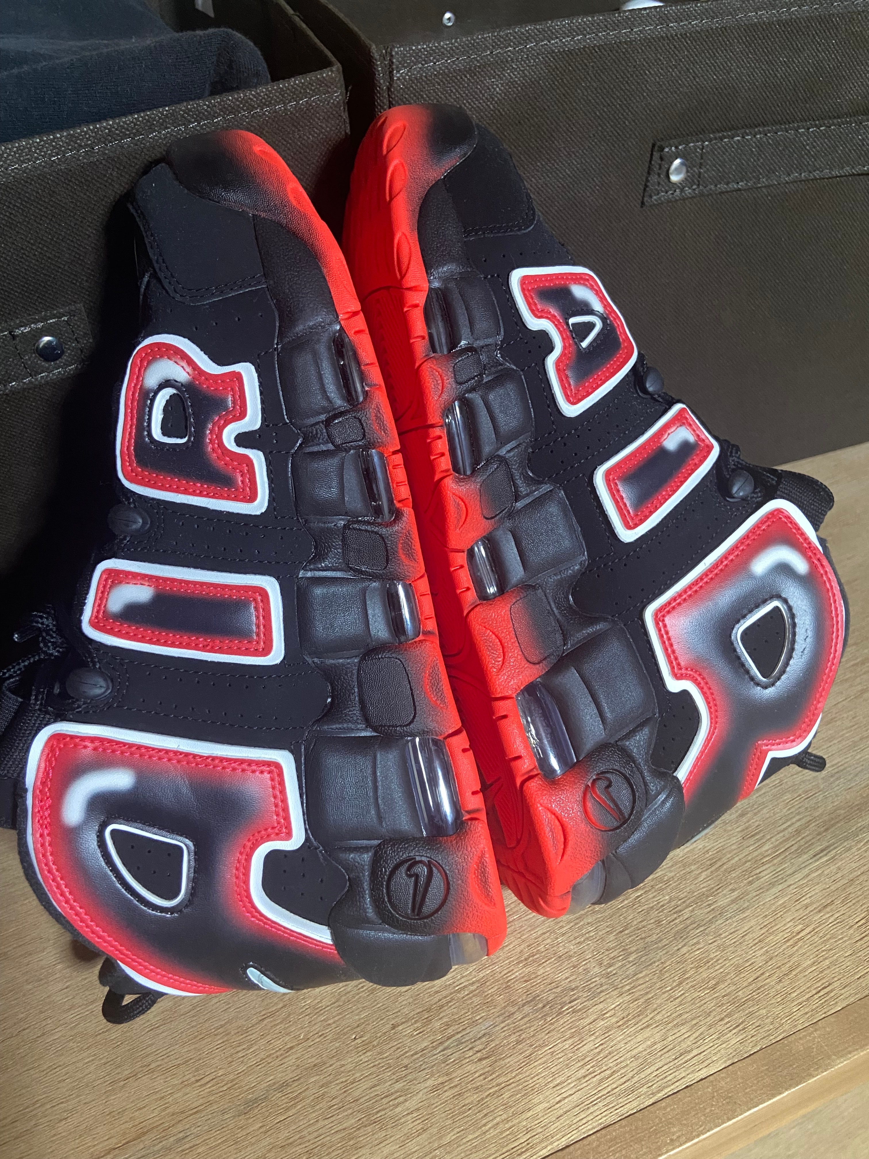 NIKE AIR MORE UPTEMPO "LASER CRIMSON"
