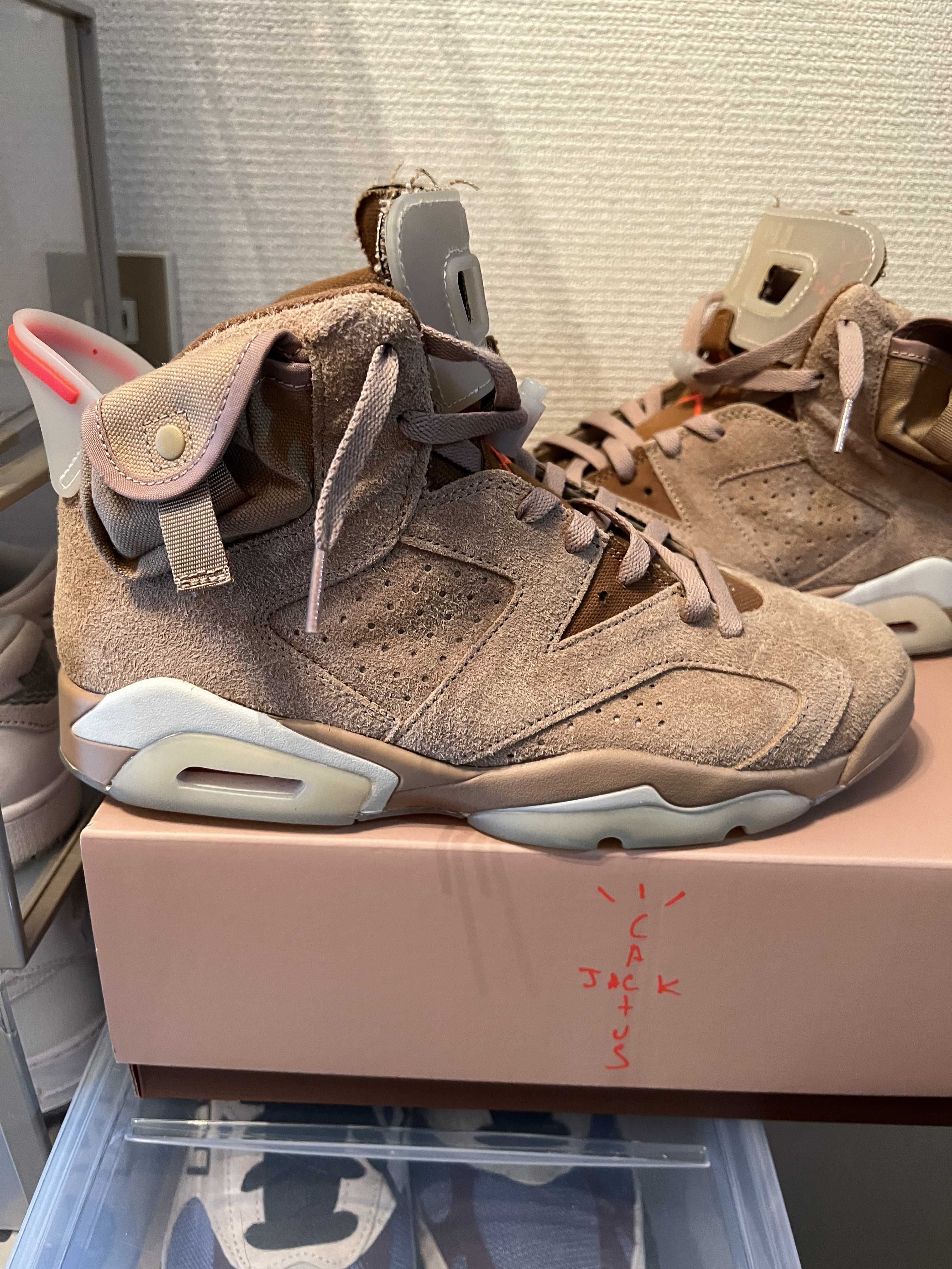 Travis Scott × Nike Air Jordan 6 "British Khaki"