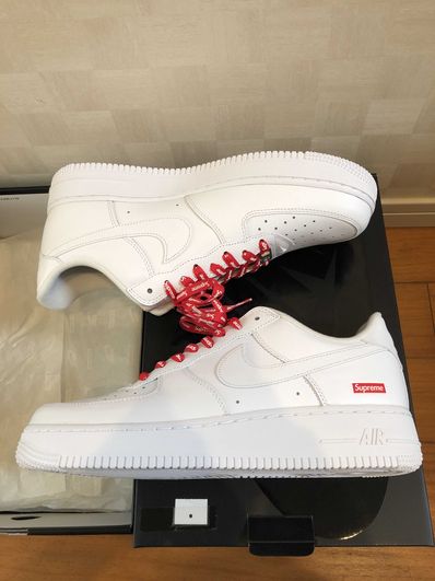 Supreme × Nike Air Force 1 Low "White"